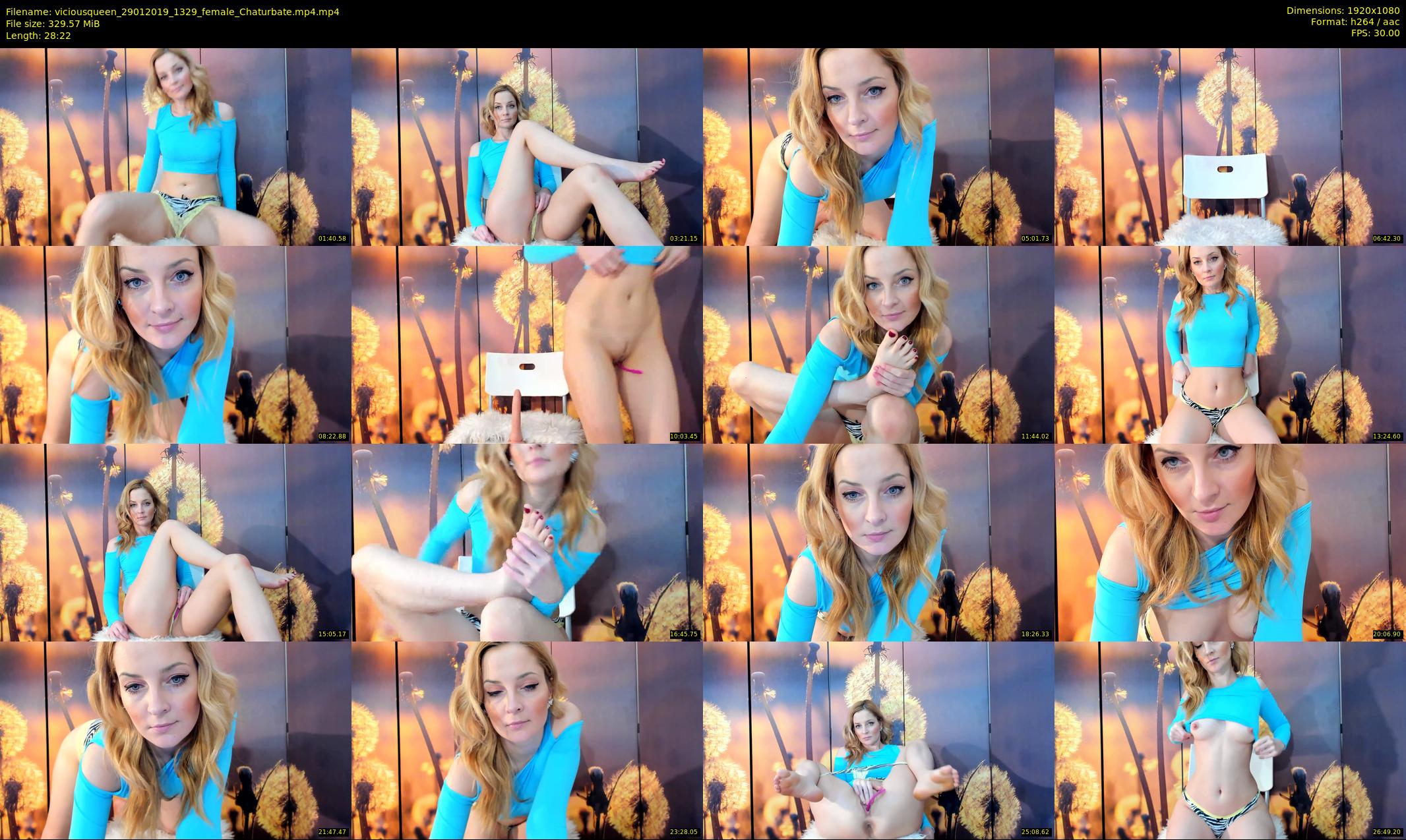 viciousqueen — 29 minute Chaturbate female cam show recording, 1080p, Jan 29, 2019