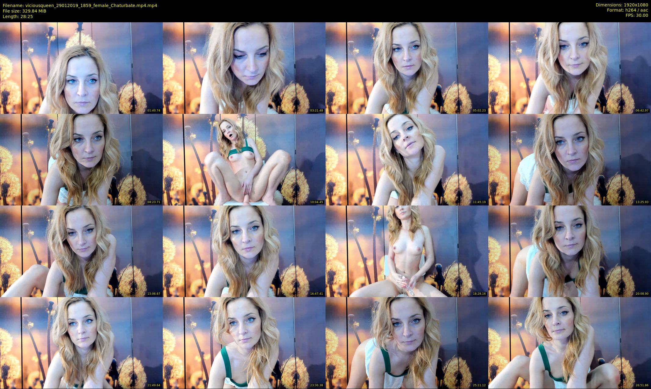 viciousqueen — 29 minute Chaturbate female cam show recording, 1080p, Jan 29, 2019