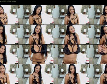 zamarahot — 4 minute Chaturbate female cam show recording, 720p, Jan 29, 2019
