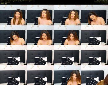 SamyraX — 12 minute MyFreeCams cam show recording, SD, Feb 1, 2019