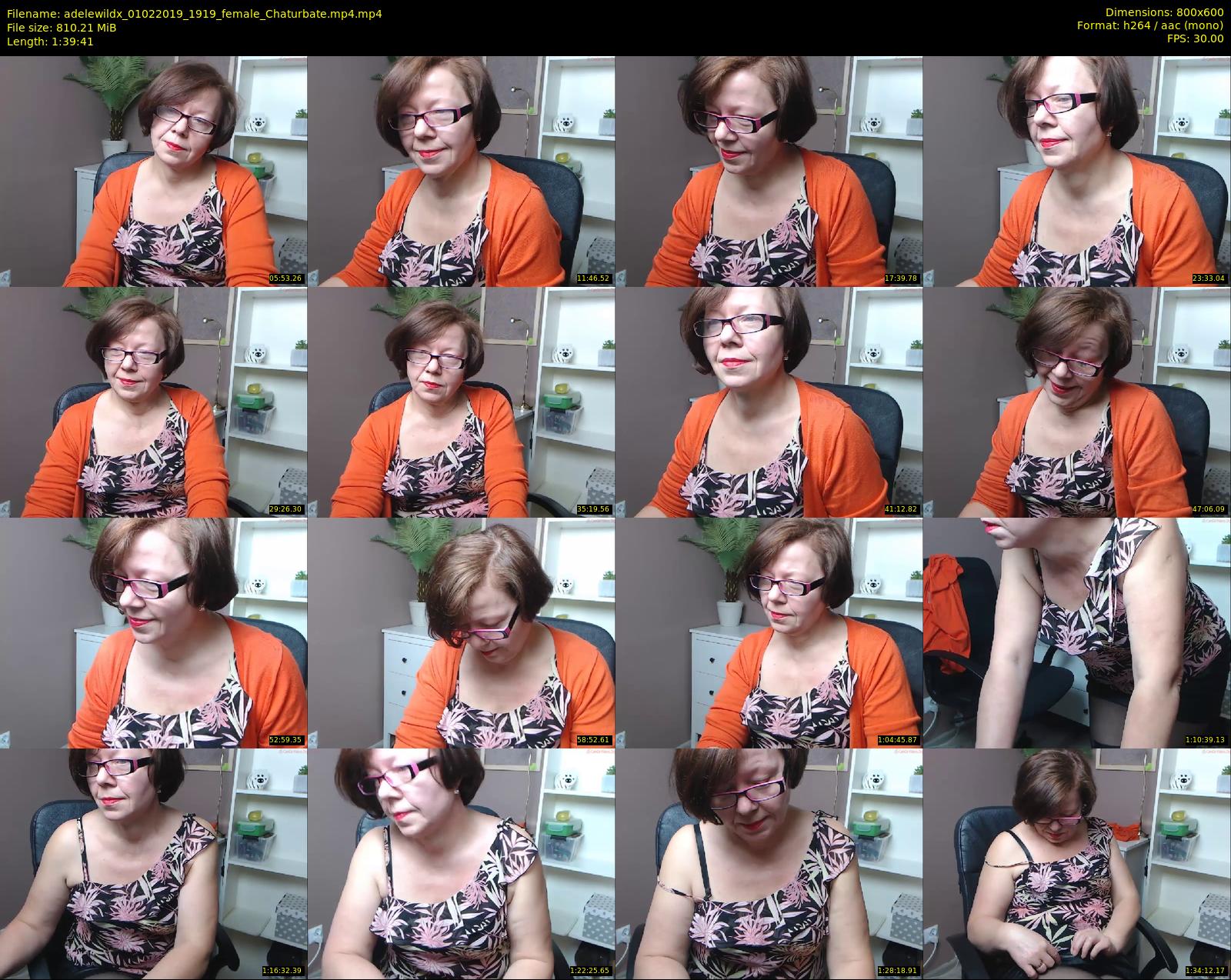 adelewildx — 100 minute Chaturbate female cam show recording, 480p, Feb 1, 2019