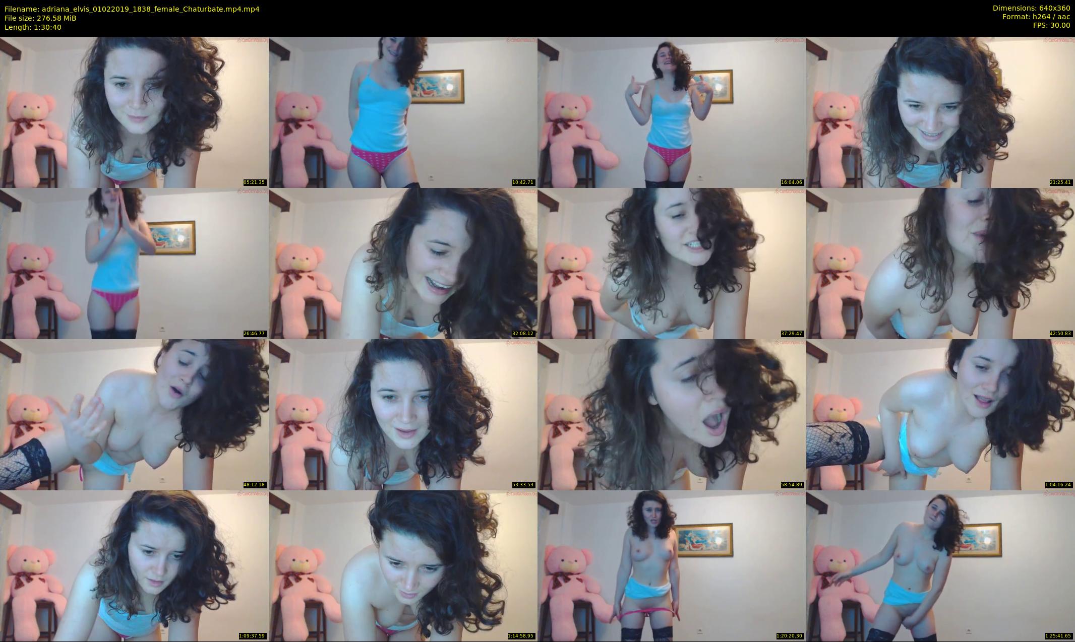 adriana_elvis — 91 minute Chaturbate couple cam show recording, 360p, Feb 1, 2019