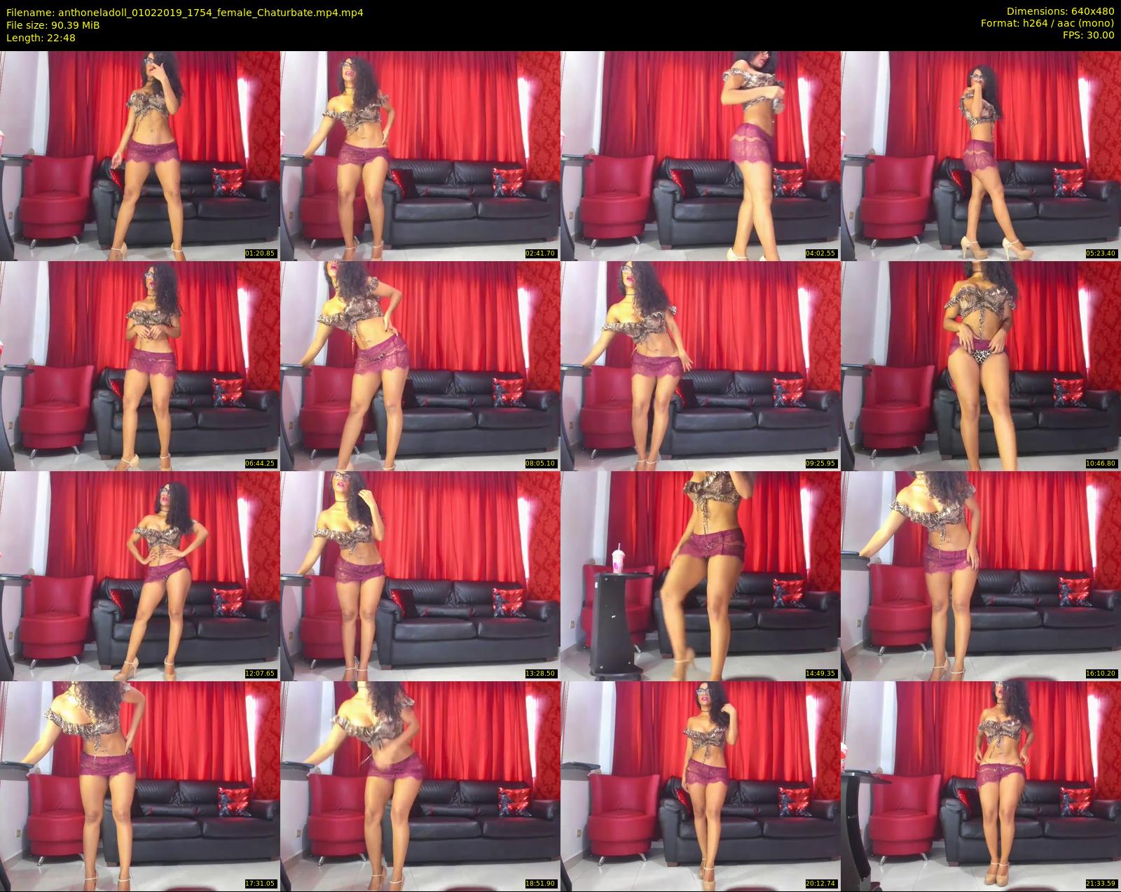 anthoneladoll — 23 minute Chaturbate female cam show recording, 480p, Feb 1, 2019
