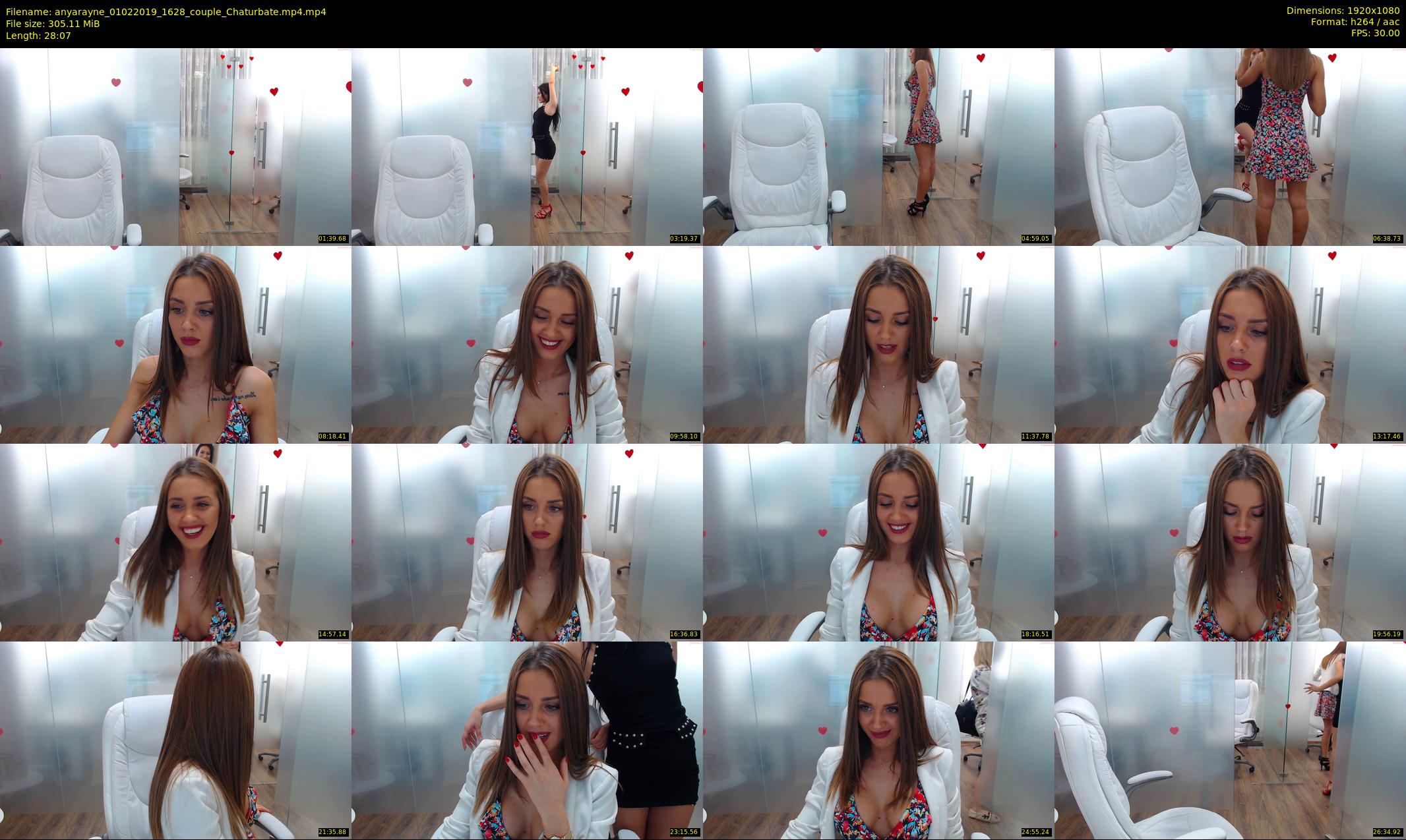 anyarayne — 29 minute Chaturbate female cam show recording, 1080p, Feb 1, 2019