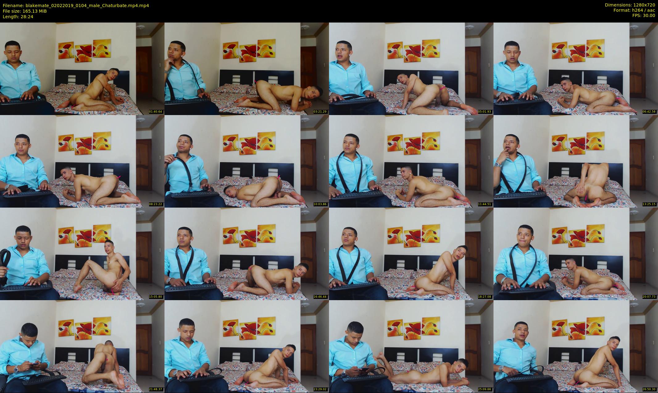 blakemate — 29 minute Chaturbate male cam show recording, 720p, Feb 2, 2019