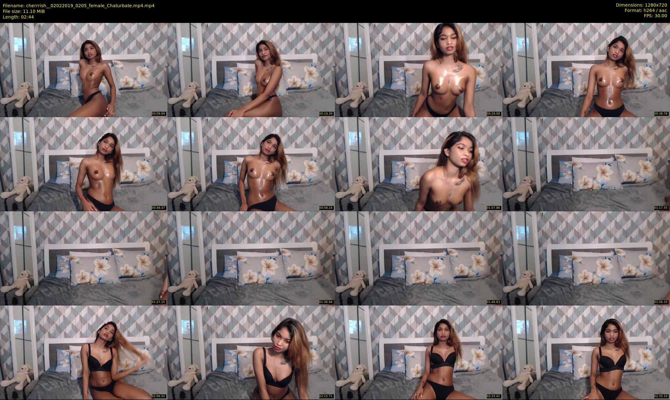 cherrrish_ — 3 minute Chaturbate female cam show recording, 720p, Feb 2, 2019