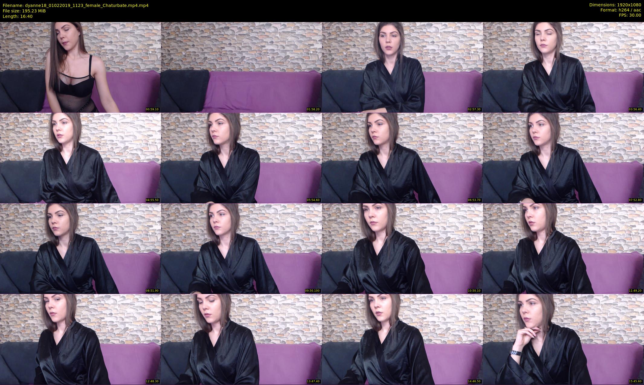 dyanne18 — 17 minute Chaturbate female cam show recording, 1080p, Feb 1, 2019