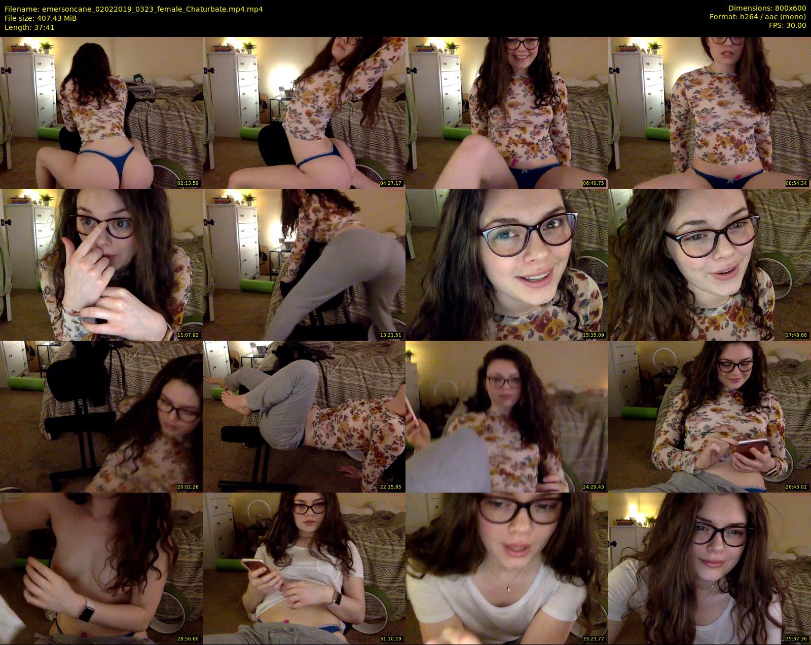 emersoncane — 38 minute Chaturbate female cam show recording, 480p, Feb 2, 2019