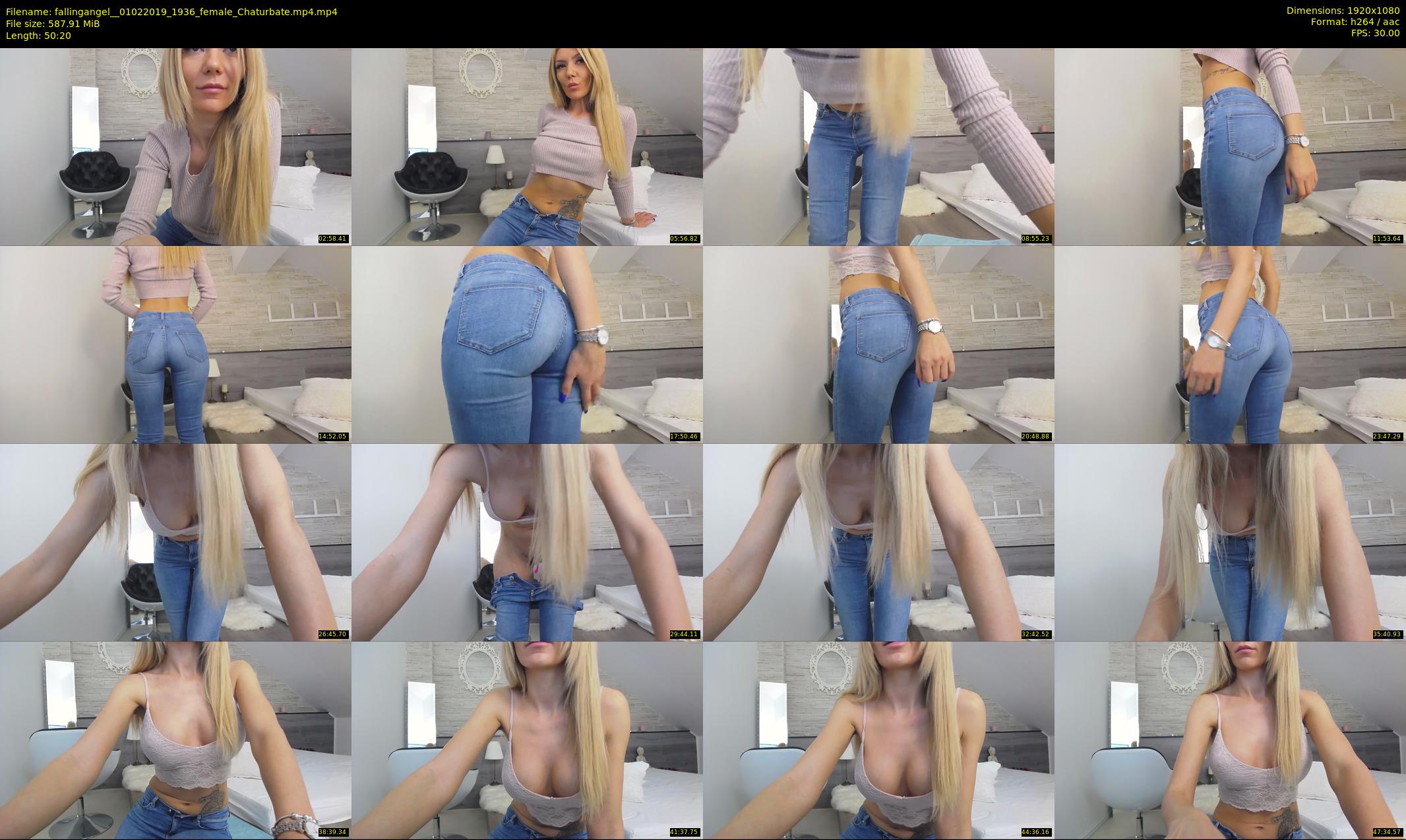 fallingangel_ — 51 minute Chaturbate female cam show recording, 1080p, Feb 1, 2019