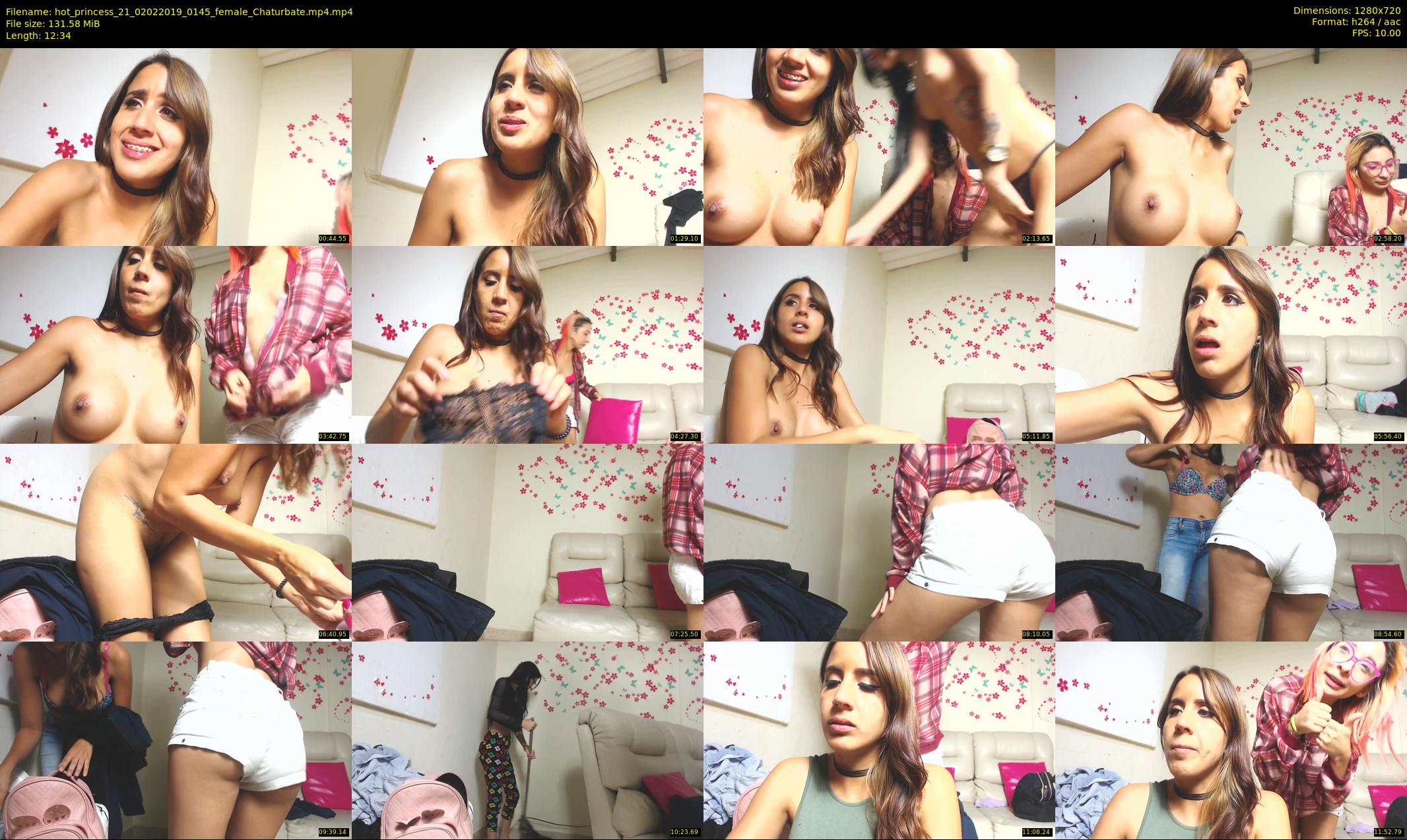 hot_princess_21 — 13 minute Chaturbate female cam show recording, 720p, Feb 2, 2019