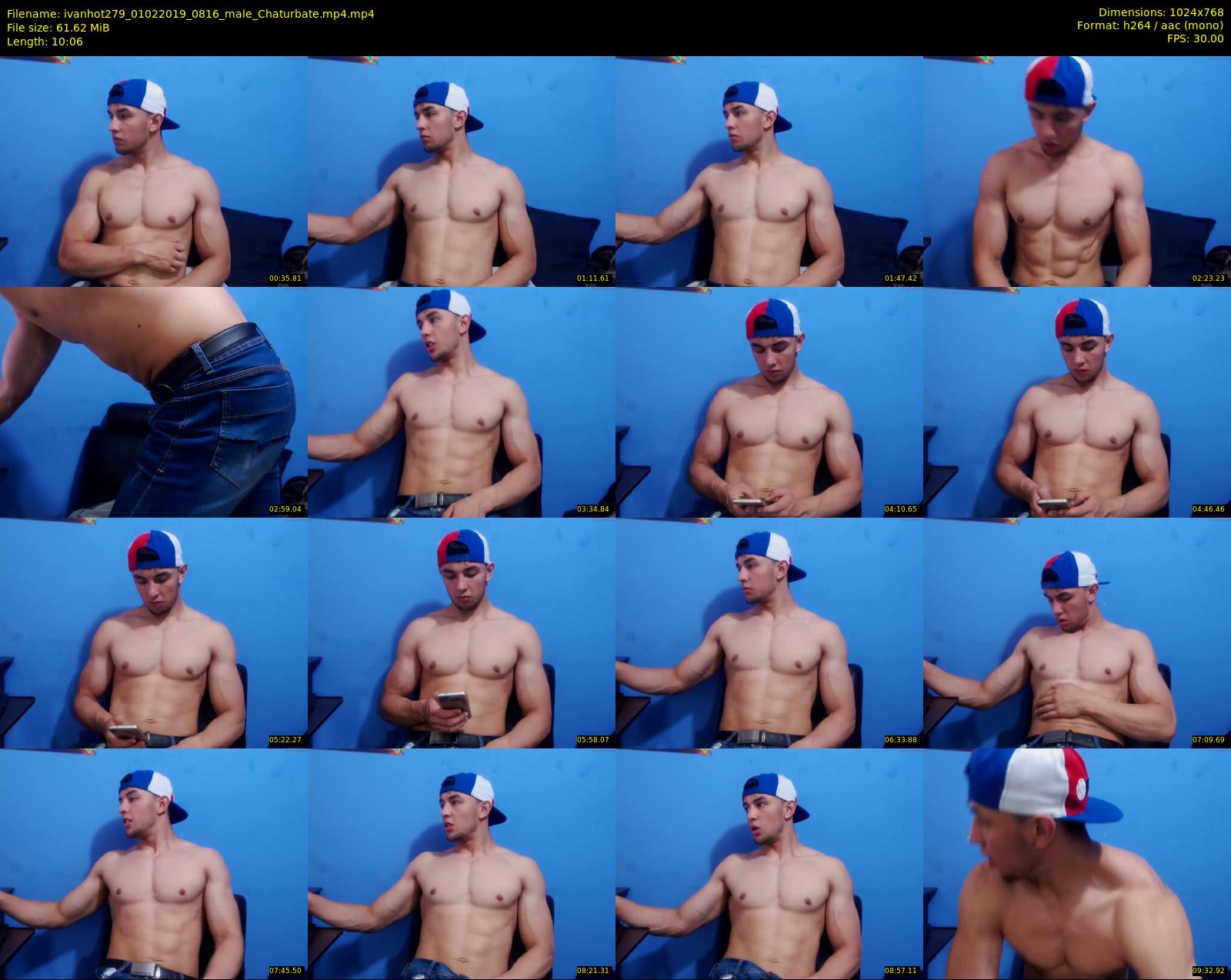 ivanhot279 — 11 minute Chaturbate male cam show recording, 720p, Feb 1, 2019