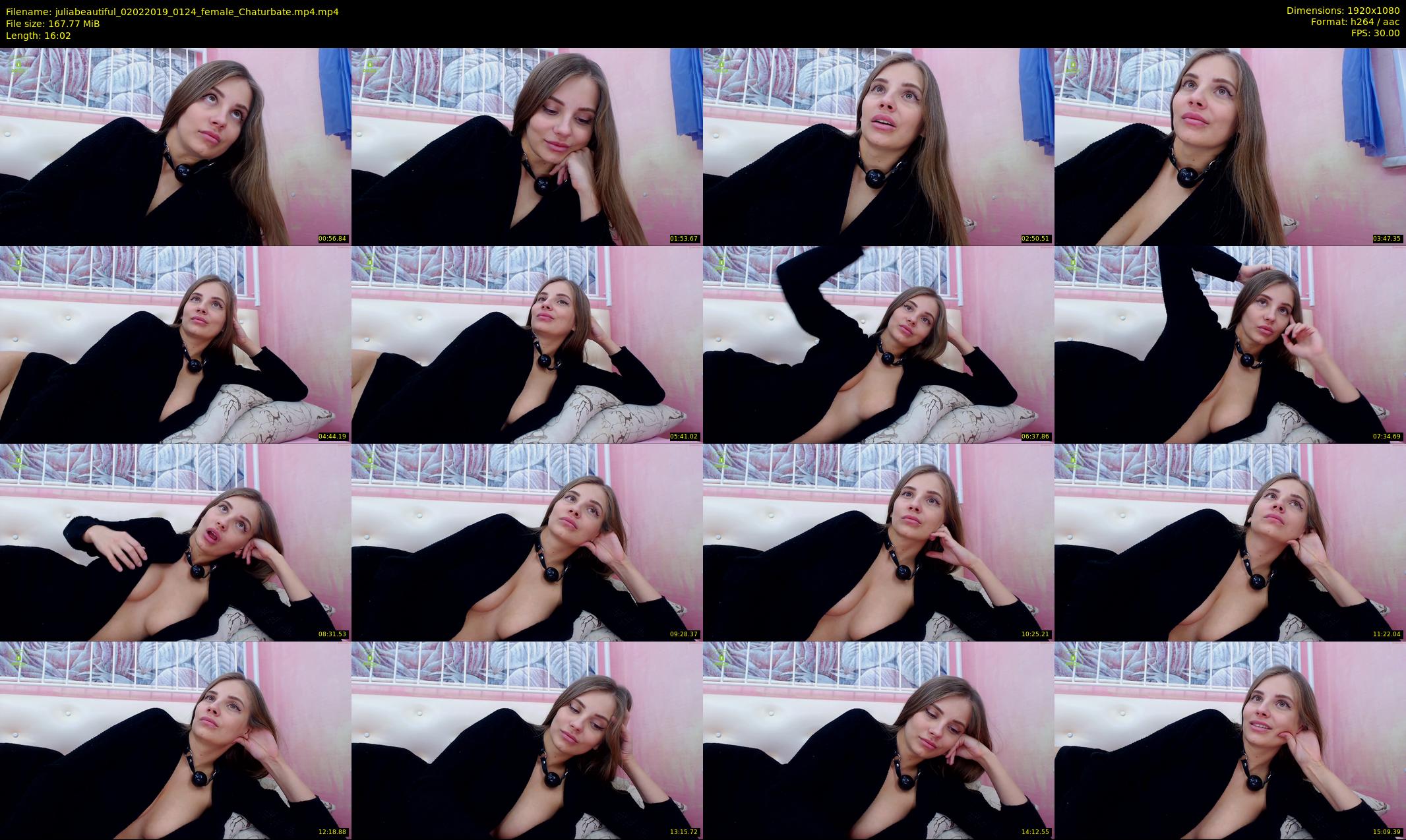 juliabeautiful — 17 minute Chaturbate female cam show recording, 1080p, Feb 2, 2019