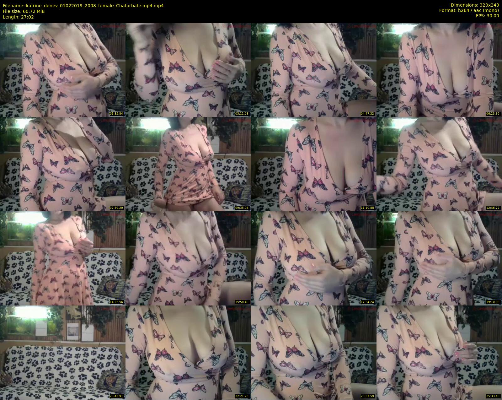 katrine_denev — 28 minute Chaturbate female cam show recording, SD, Feb 1, 2019