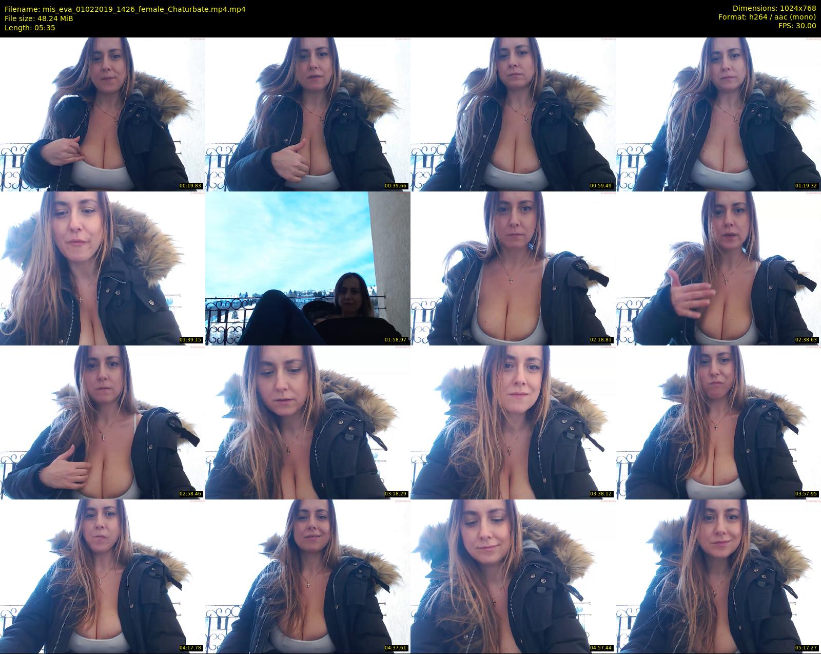 mis_eva — 6 minute Chaturbate female cam show recording, 720p, Feb 1, 2019