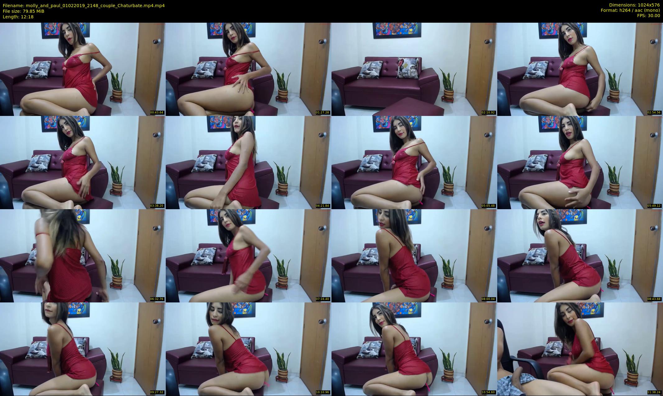molly_and_paul — 13 minute Chaturbate couple cam show recording, 480p, Feb 1, 2019