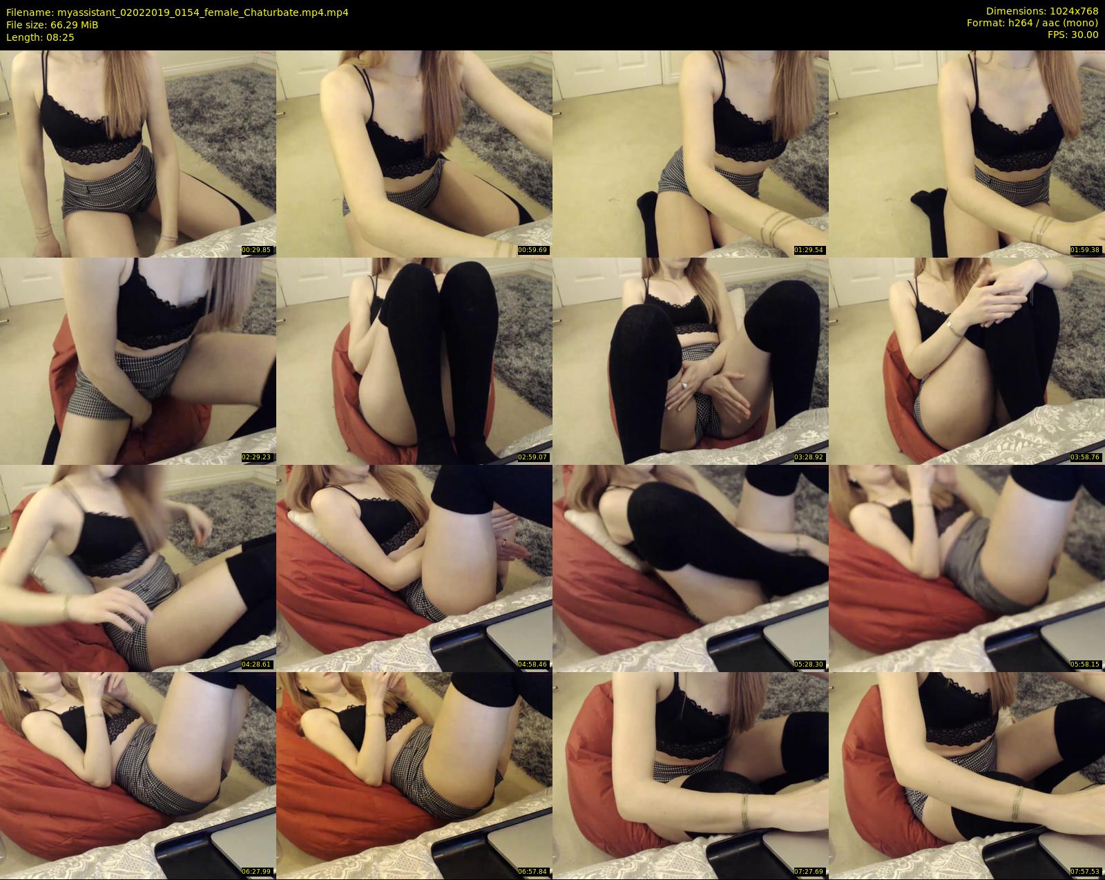 myassistant — 9 minute Chaturbate female cam show recording, 720p, Feb 2, 2019