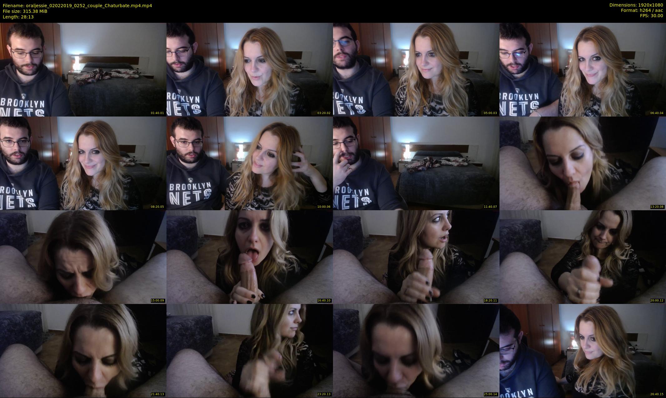 oraljessie — 29 minute Chaturbate couple cam show recording, 1080p, Feb 2, 2019