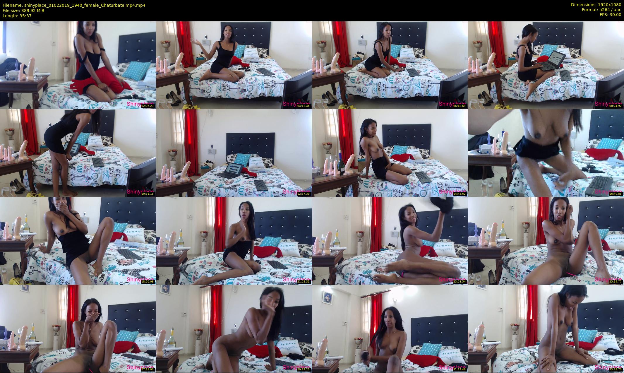 shinyplace — 36 minute Chaturbate couple cam show recording, 1080p, Feb 1, 2019