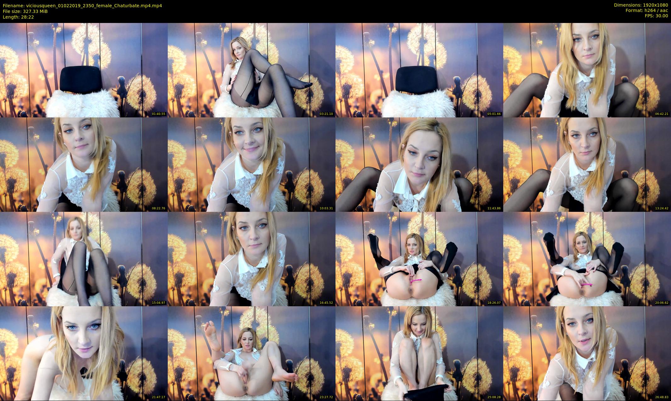 viciousqueen — 29 minute Chaturbate female cam show recording, 1080p, Feb 1, 2019