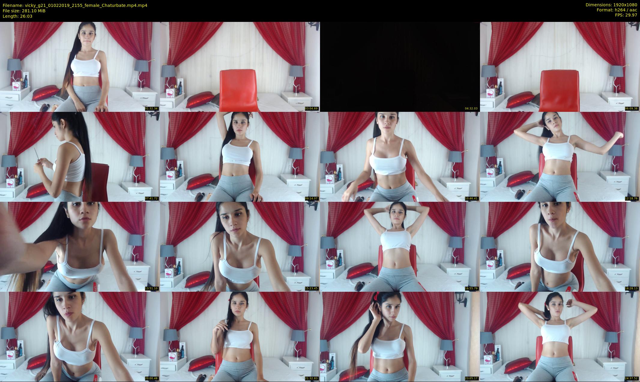 vicky_g21 — 27 minute Chaturbate female cam show recording, 1080p, Feb 1, 2019
