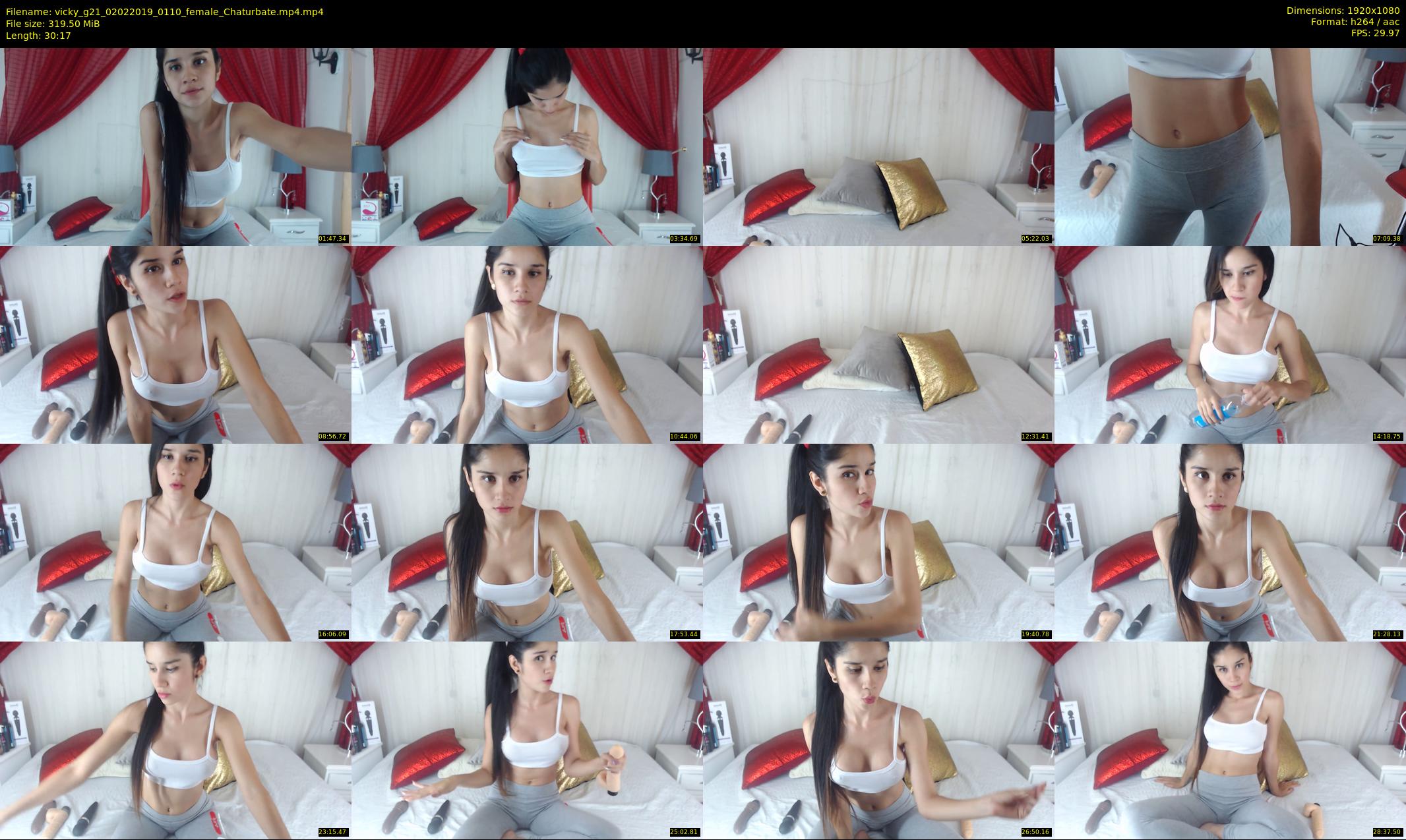 vicky_g21 — 31 minute Chaturbate female cam show recording, 1080p, Feb 2, 2019