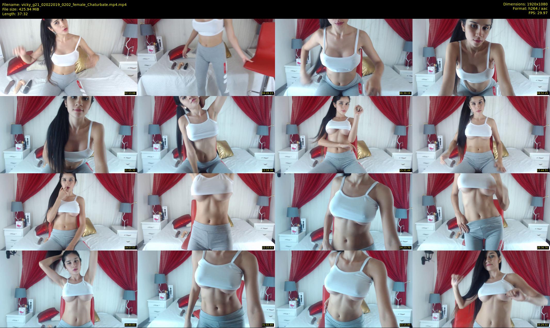 vicky_g21 — 38 minute Chaturbate female cam show recording, 1080p, Feb 2, 2019