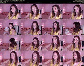 AddictiveLara — 38 minute MyFreeCams cam show recording, 480p, Feb 2, 2019