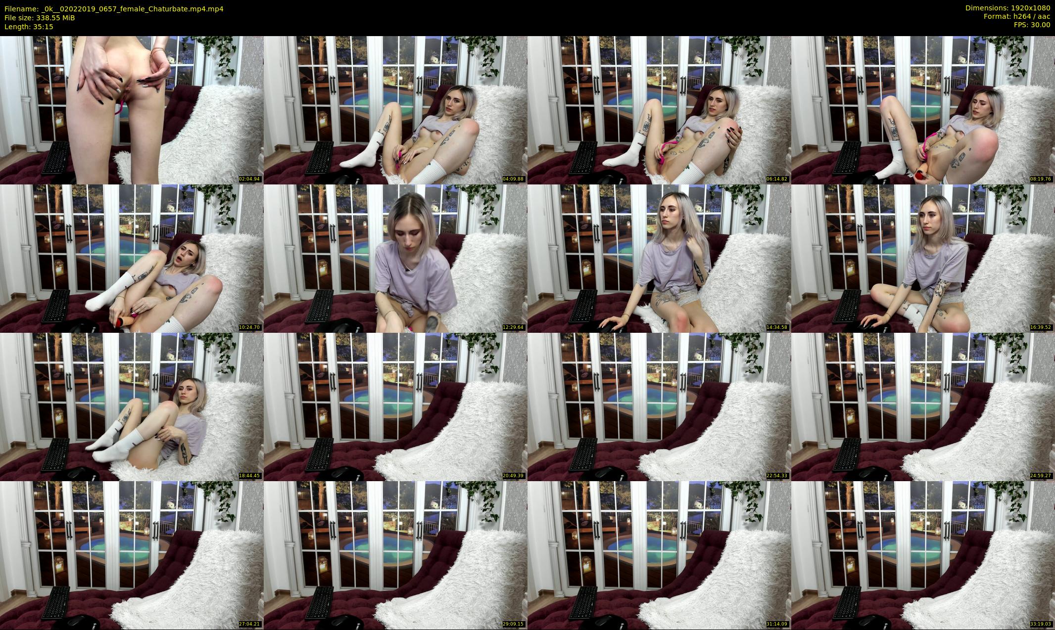 _0k_ — 36 minute Chaturbate female cam show recording, 1080p, Feb 2, 2019