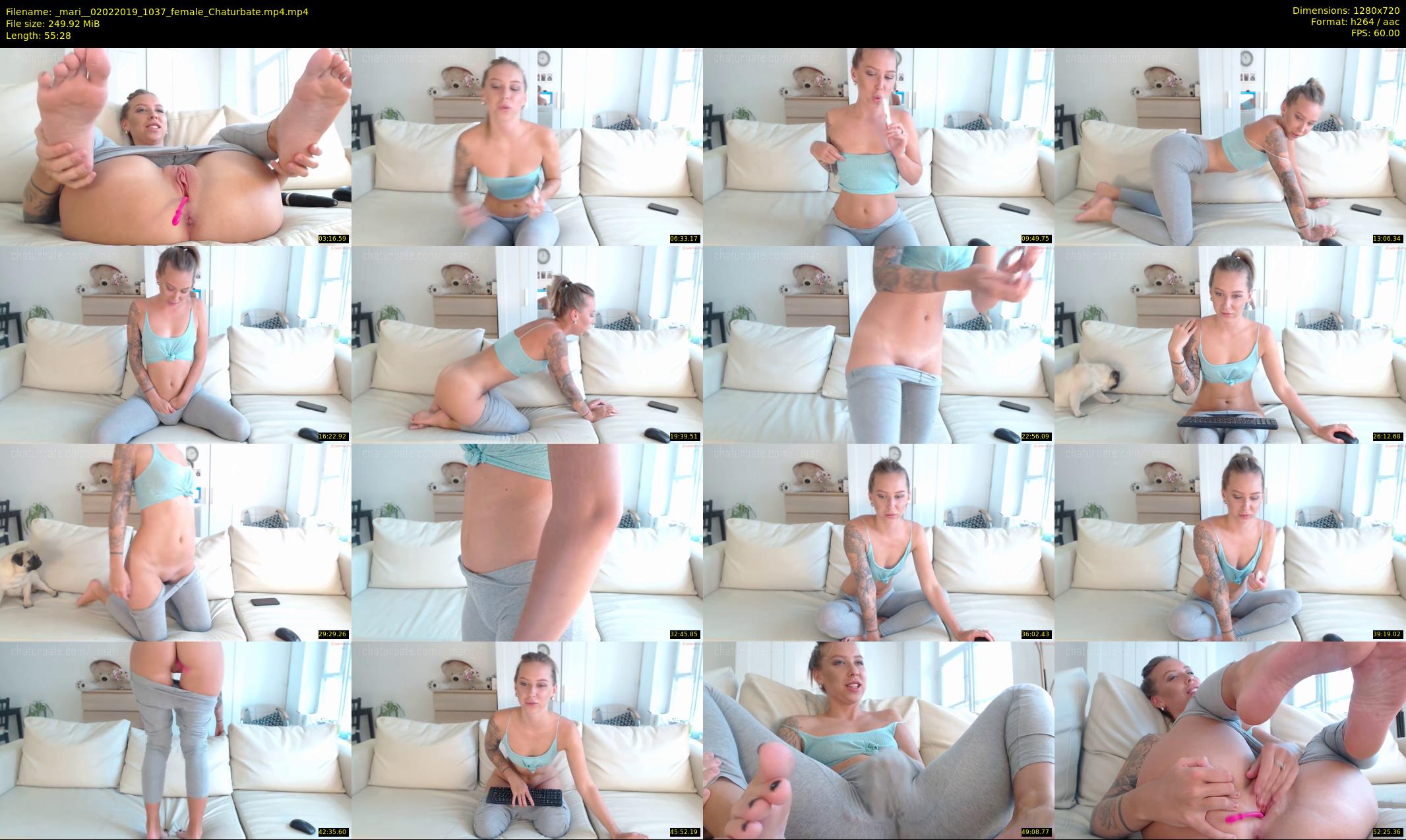 _mari_ — 56 minute Chaturbate female cam show recording, 720p, Feb 2, 2019