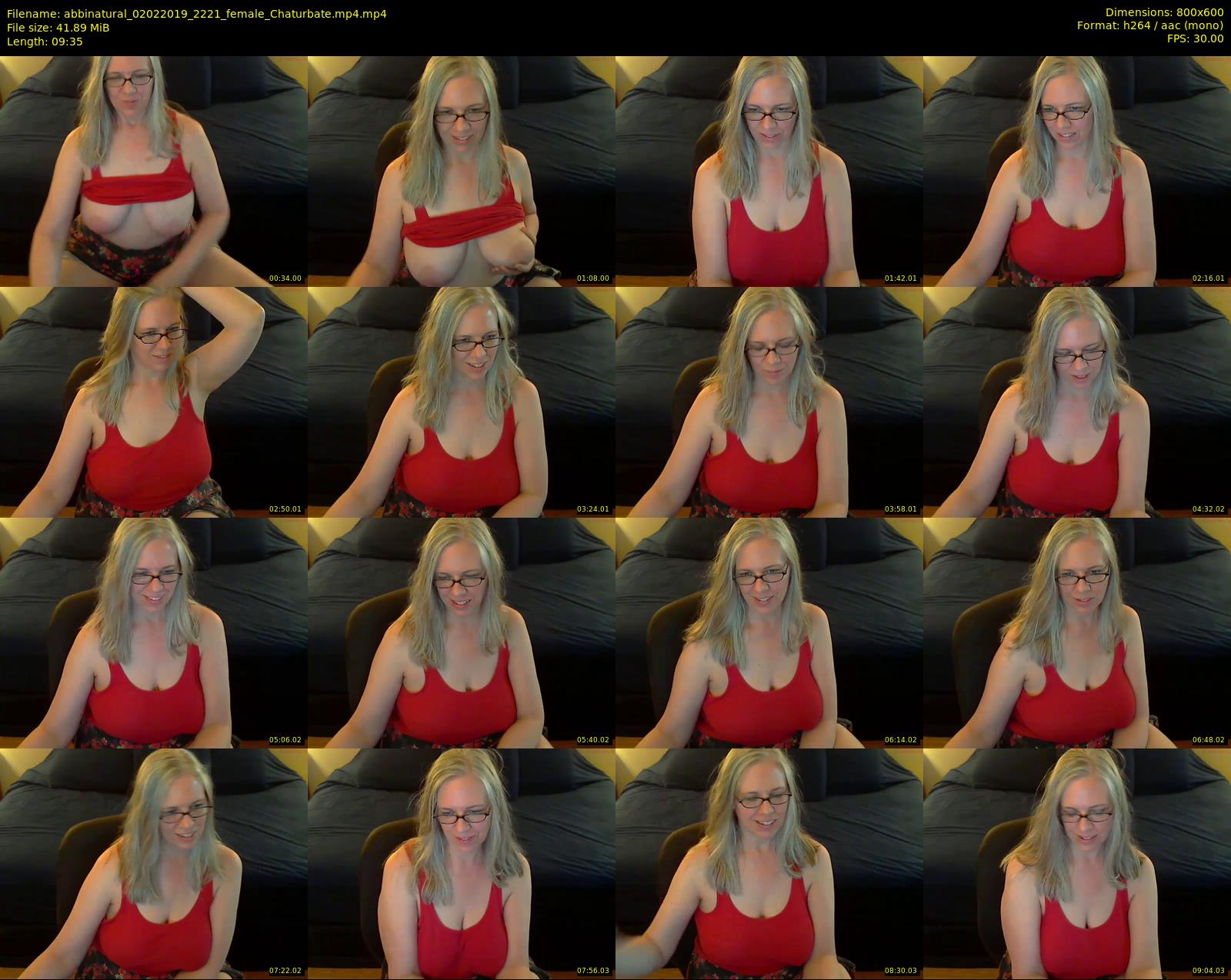 abbinatural — 10 minute Chaturbate female cam show recording, 480p, Feb 2, 2019