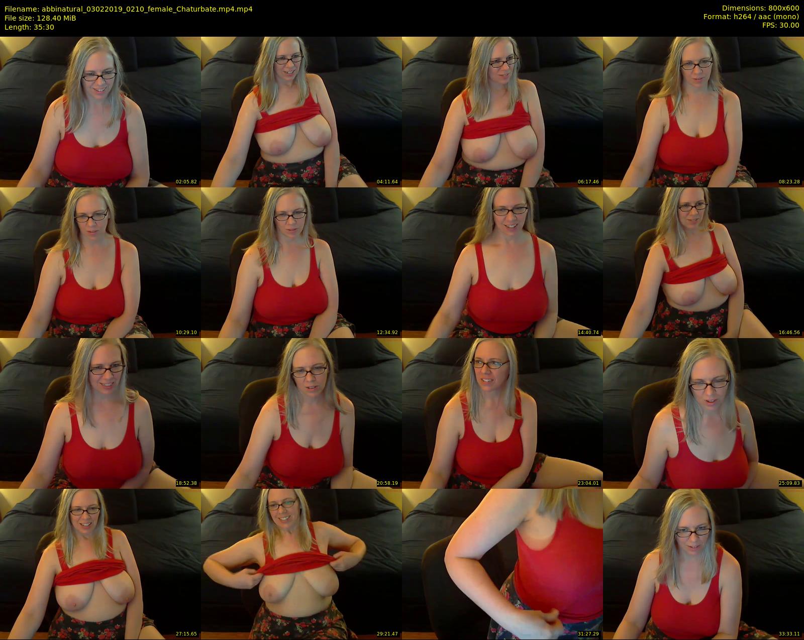 abbinatural — 36 minute Chaturbate female cam show recording, 480p, Feb 3, 2019