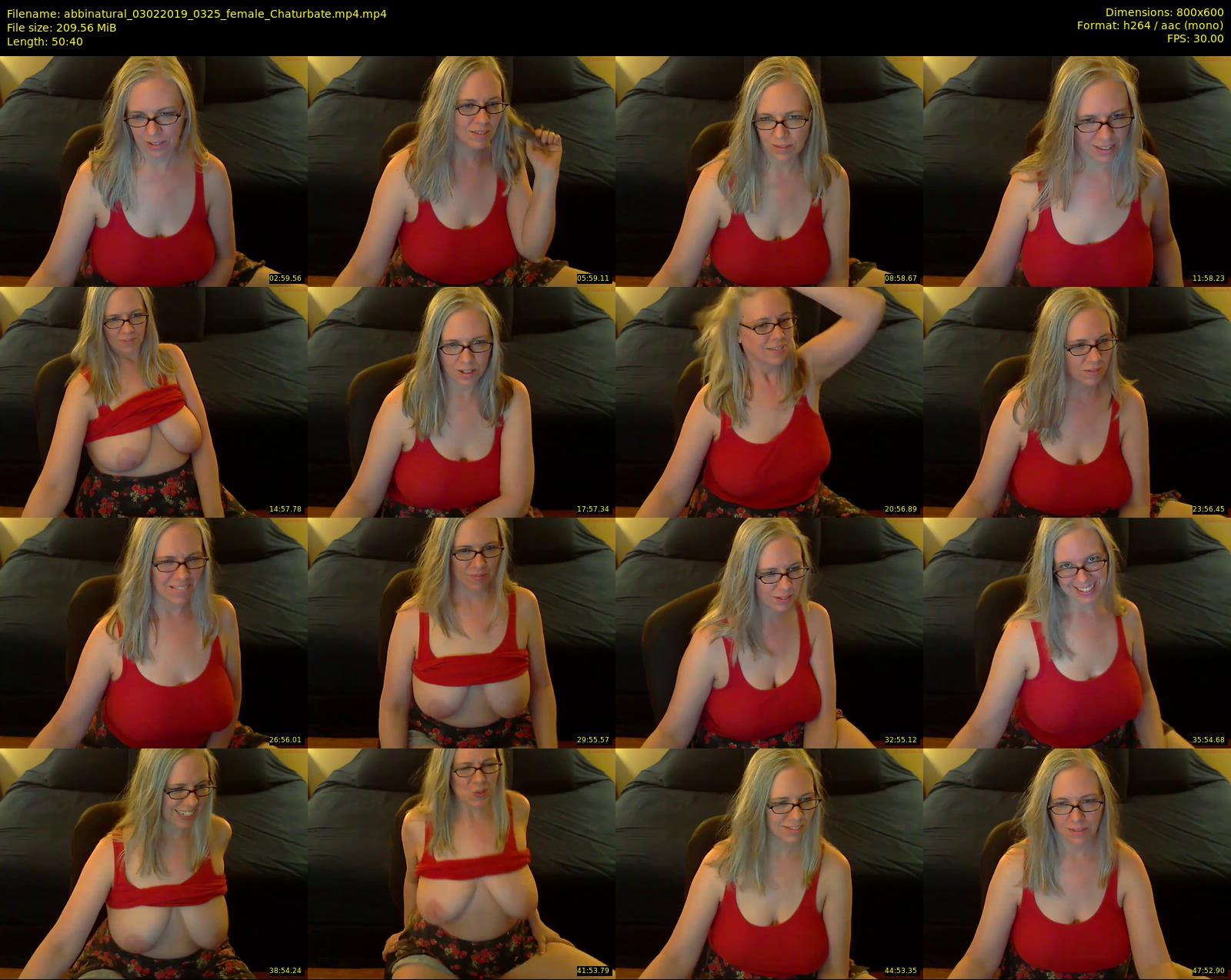 abbinatural — 51 minute Chaturbate female cam show recording, 480p, Feb 3, 2019