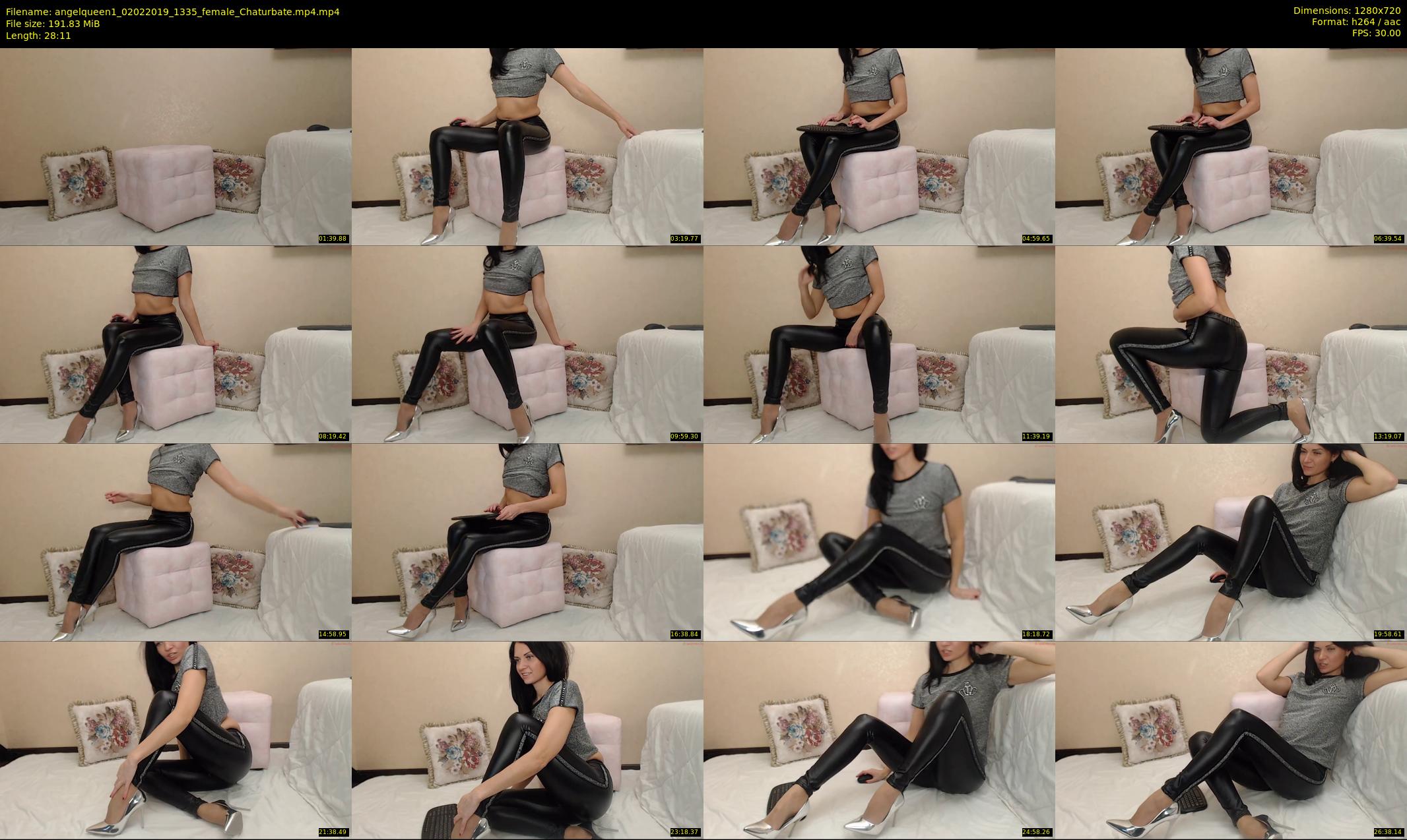 angelqueen1 — 29 minute Chaturbate female cam show recording, 720p, Feb 2, 2019