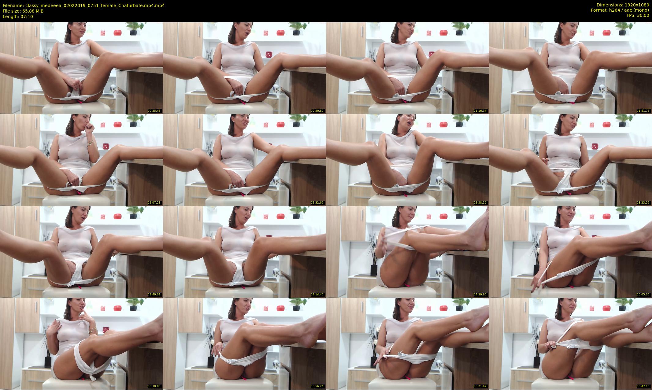 classy_medeeea — 8 minute Chaturbate female cam show recording, 1080p, Feb 2, 2019