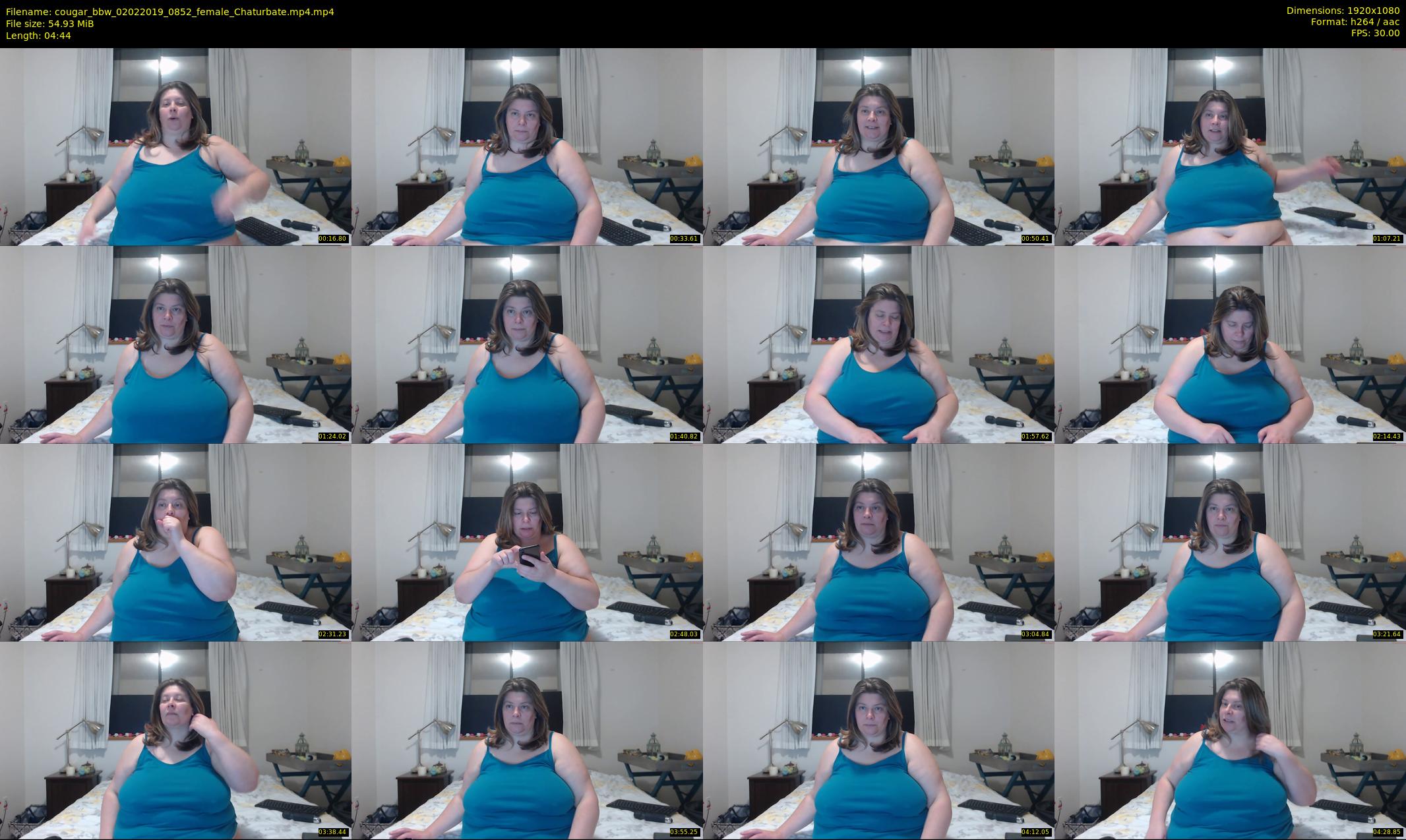cougar_bbw — 5 minute Chaturbate female cam show recording, 1080p, Feb 2, 2019