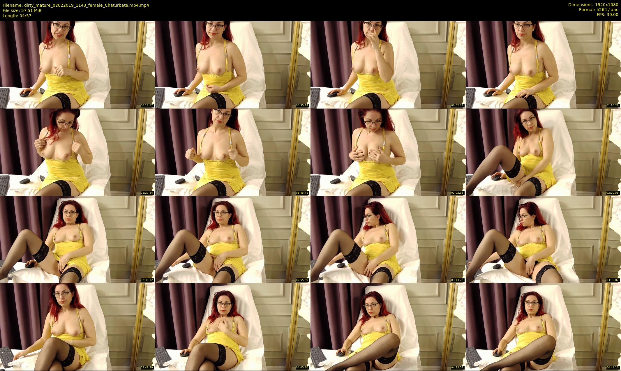 dirty_mature — 5 minute Chaturbate female cam show recording, 1080p, Feb 2, 2019