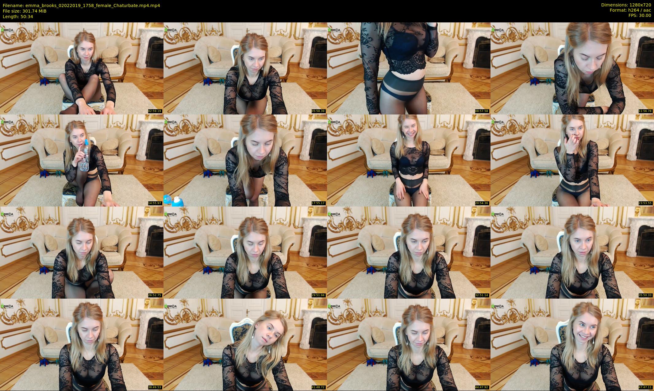 emma_brooks — 51 minute Chaturbate female cam show recording, 720p, Feb 2, 2019