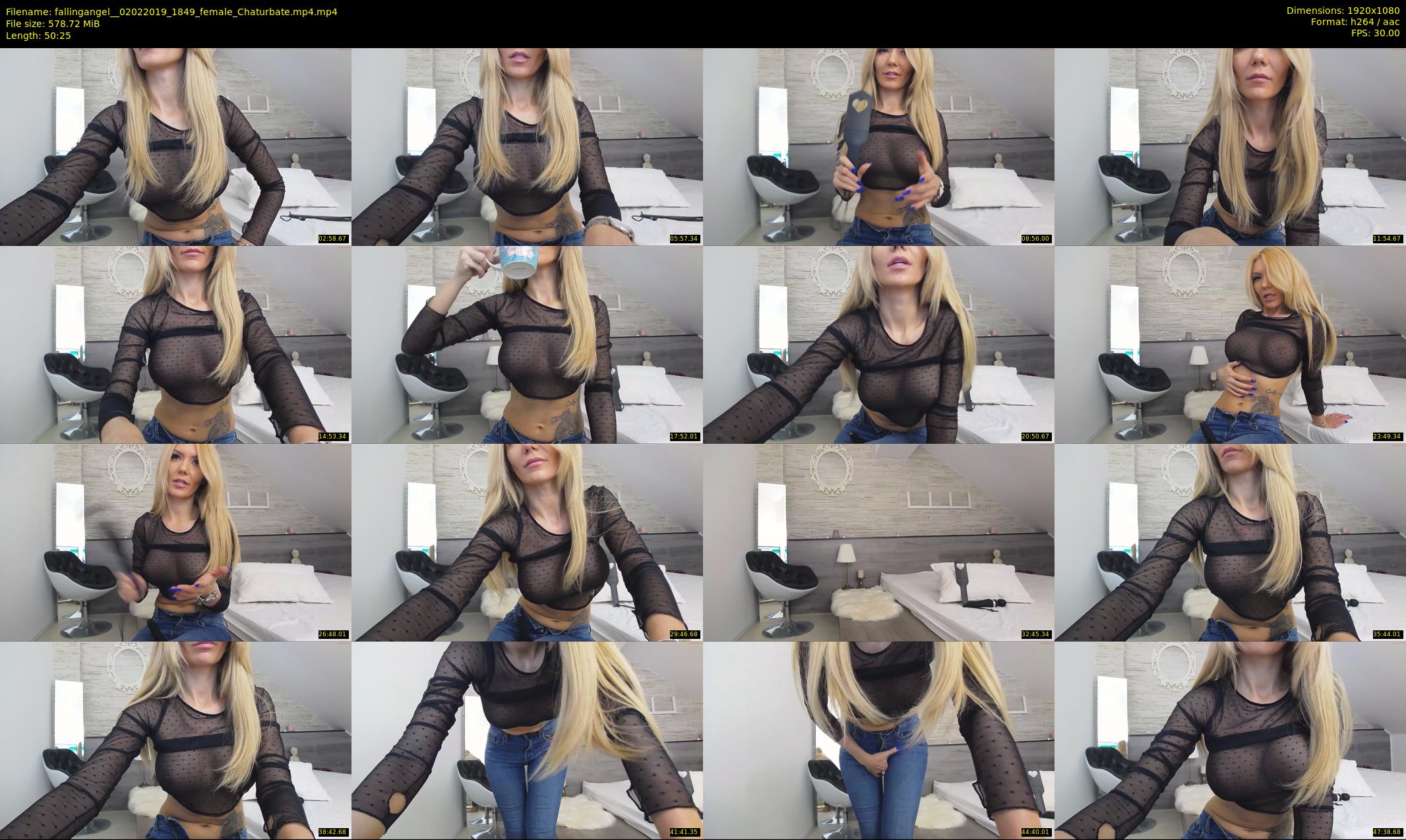 fallingangel_ — 51 minute Chaturbate female cam show recording, 1080p, Feb 2, 2019