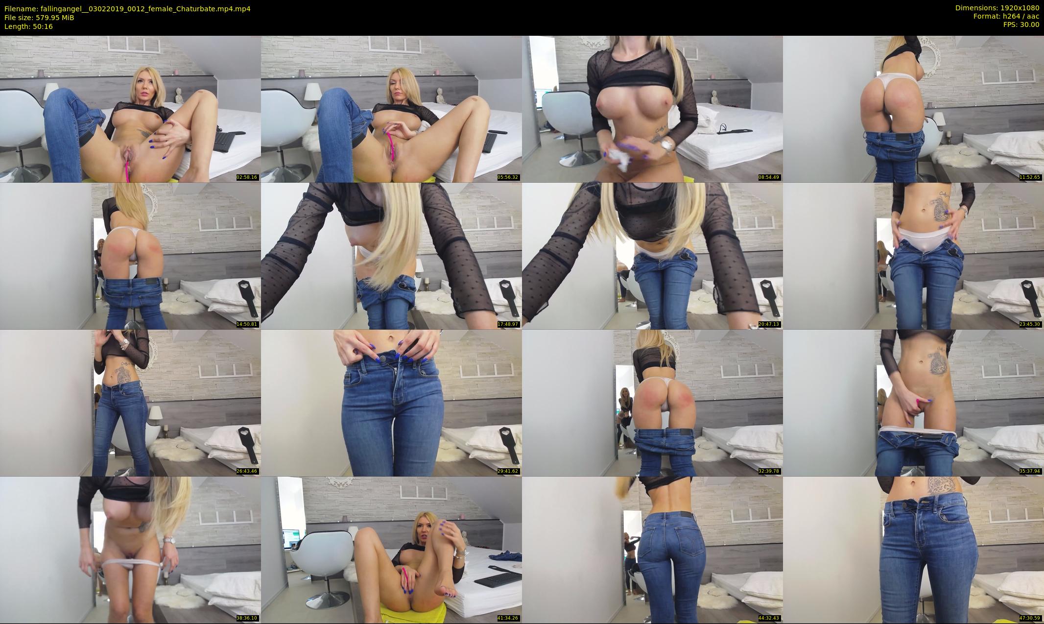 fallingangel_ — 51 minute Chaturbate female cam show recording, 1080p, Feb 3, 2019