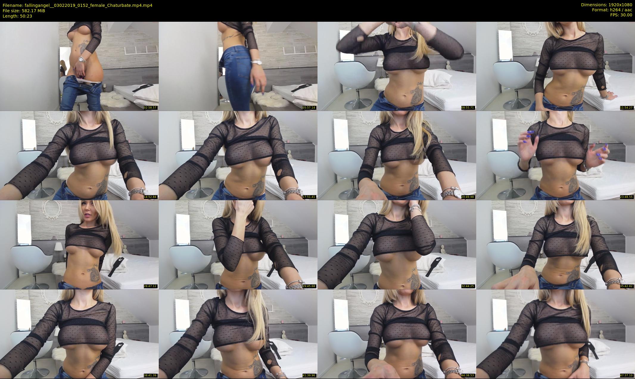 fallingangel_ — 51 minute Chaturbate female cam show recording, 1080p, Feb 3, 2019