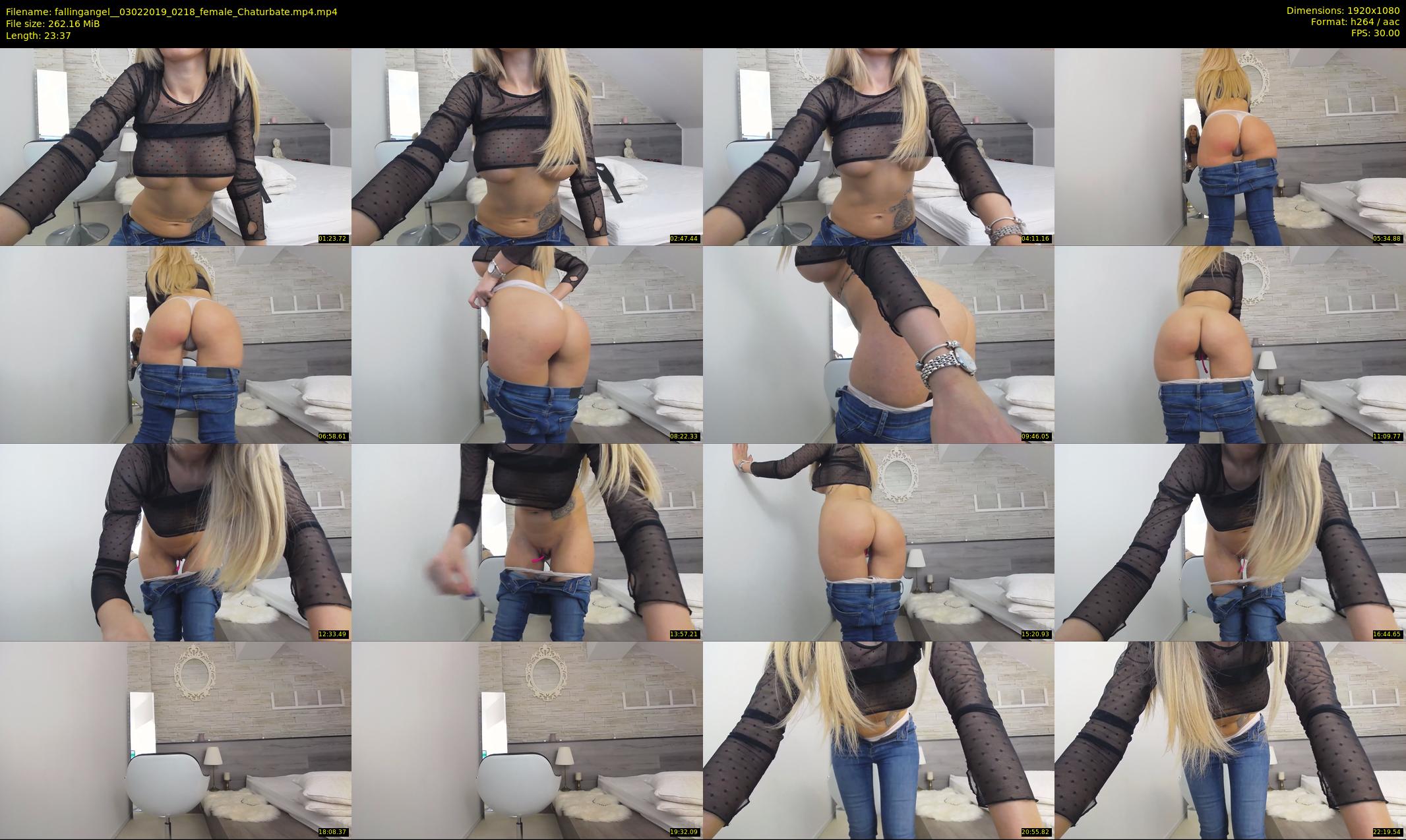 fallingangel_ — 24 minute Chaturbate female cam show recording, 1080p, Feb 3, 2019