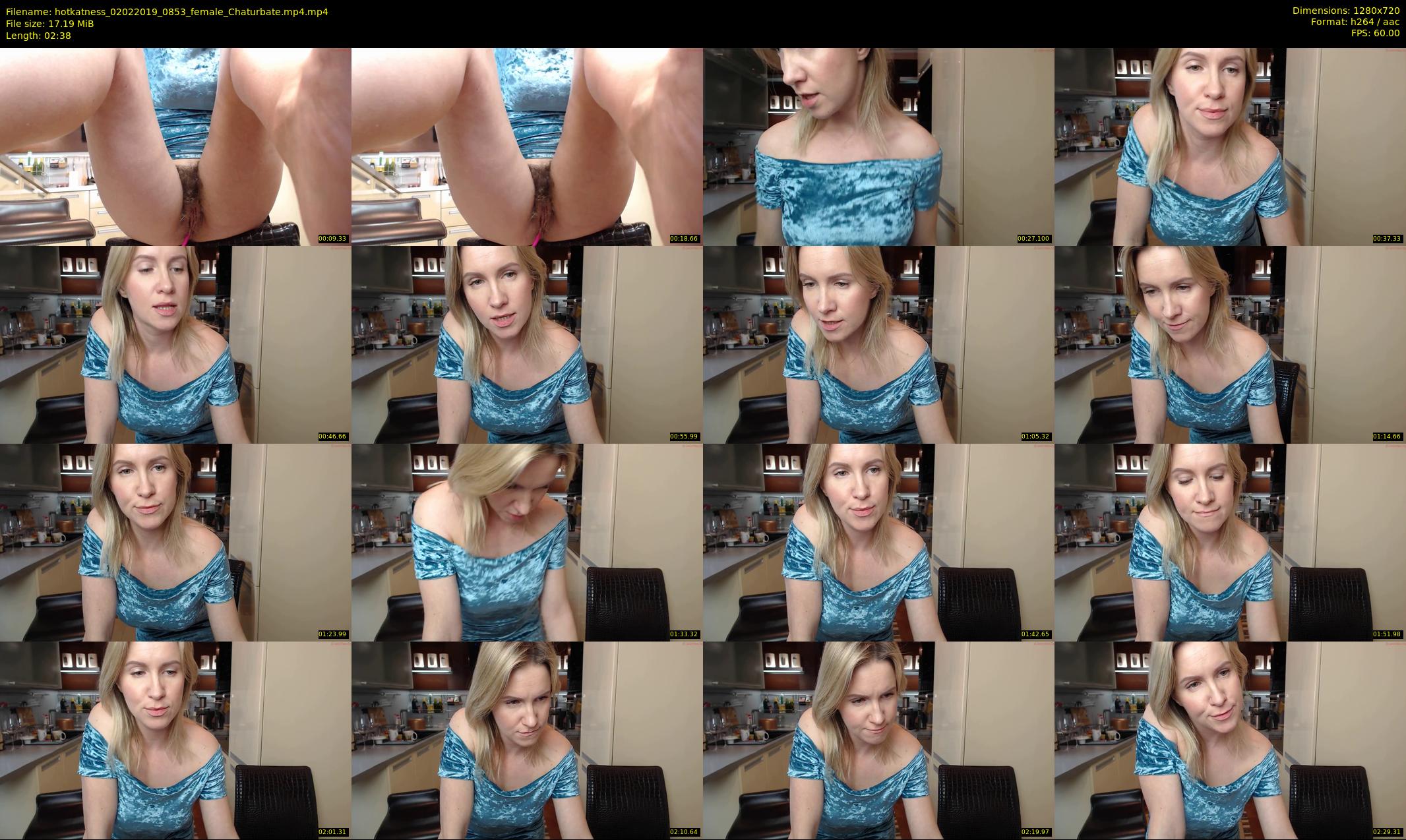 hotkatness — 3 minute Chaturbate female cam show recording, 720p, Feb 2, 2019