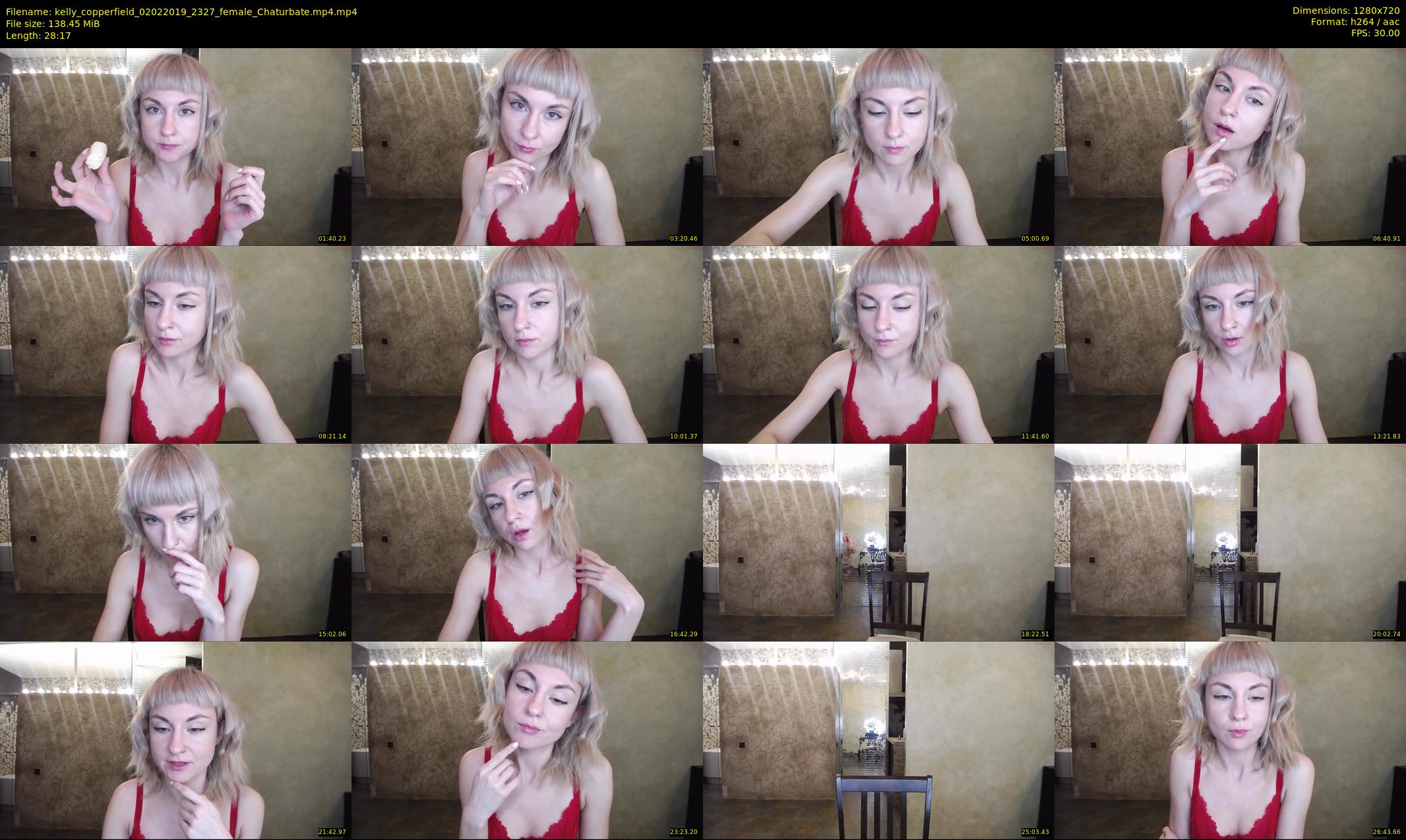 kelly_copperfield — 29 minute Chaturbate female cam show recording, 720p, Feb 2, 2019