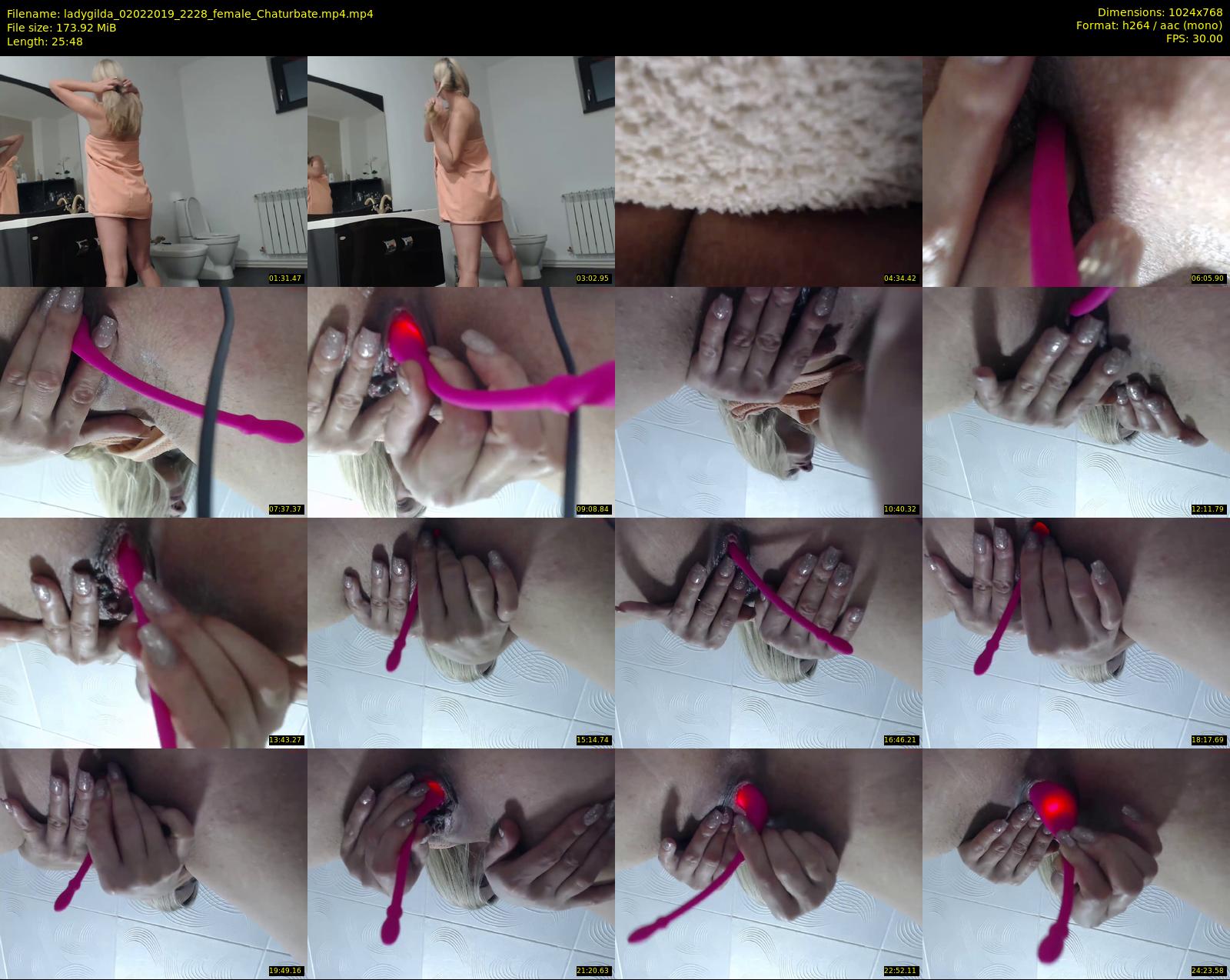 ladygilda — 26 minute Chaturbate female cam show recording, 720p, Feb 2, 2019
