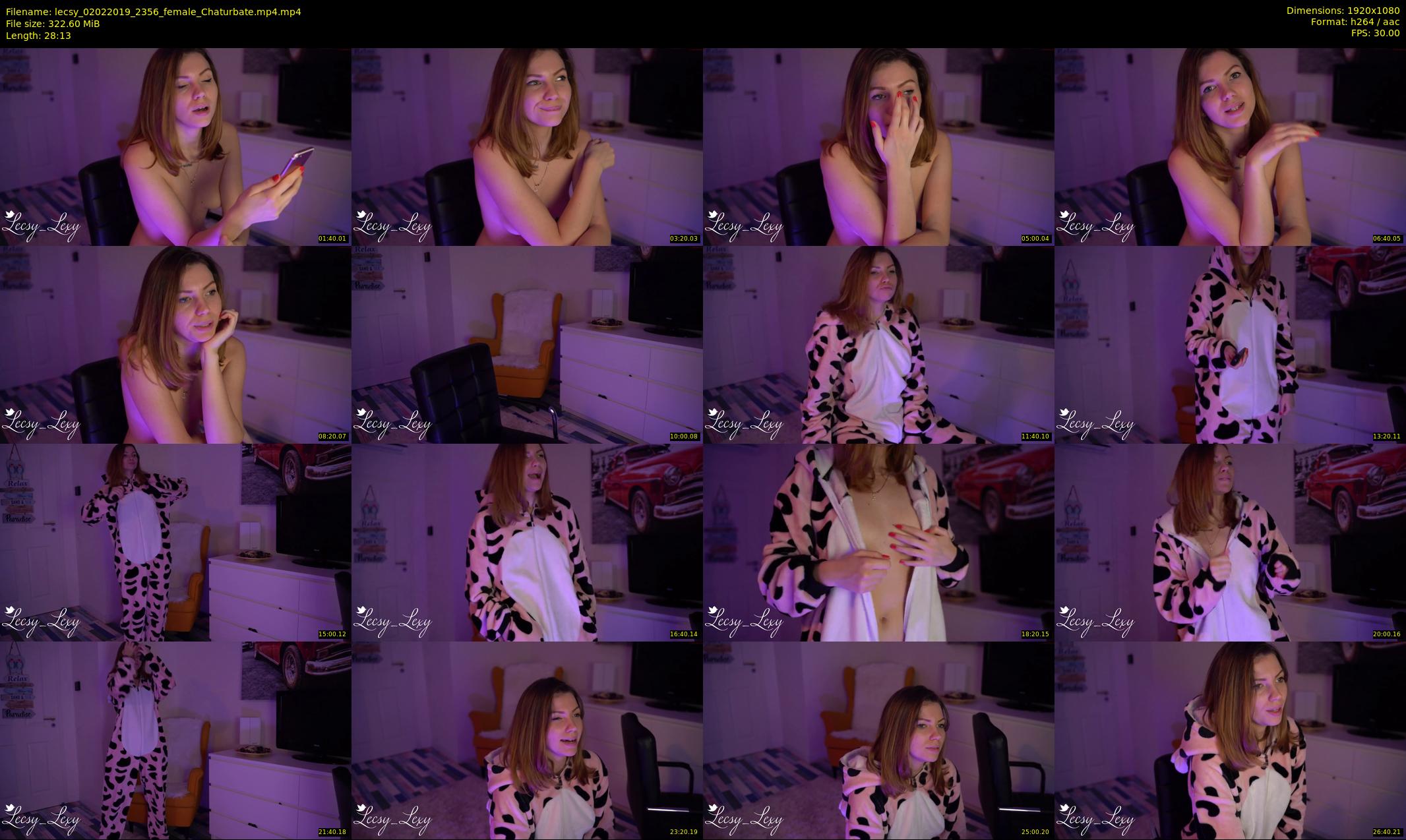 lecsy — 29 minute Chaturbate female cam show recording, 1080p, Feb 2, 2019
