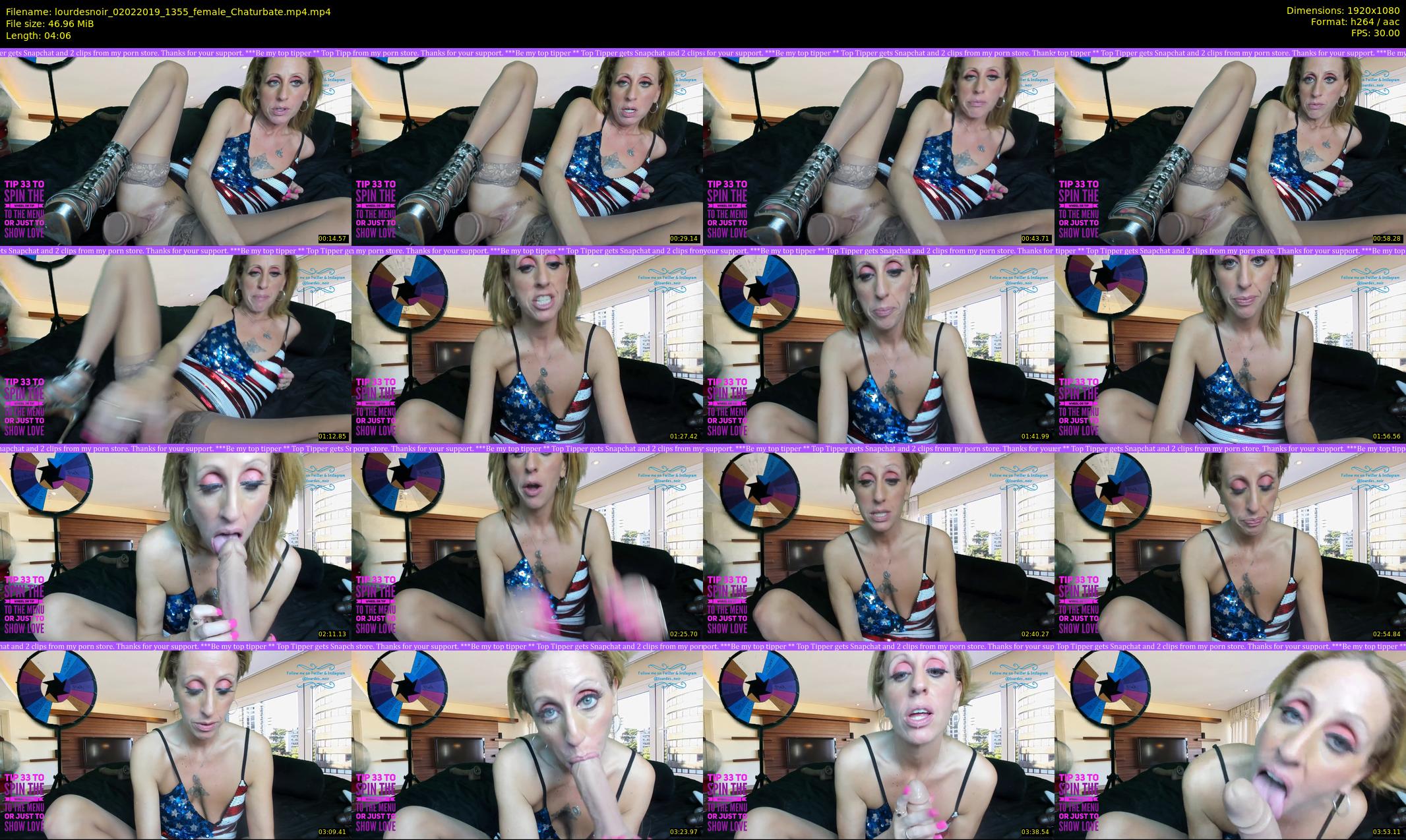 lourdesnoir — 5 minute Chaturbate female cam show recording, 1080p, Feb 2, 2019