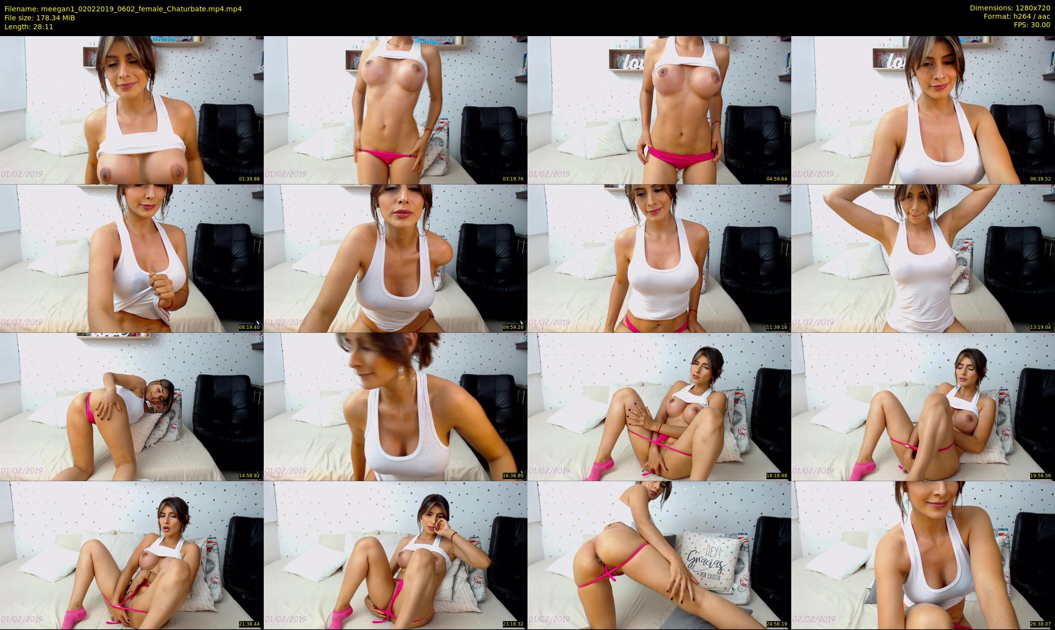 meegan1 — 29 minute Chaturbate female cam show recording, 720p, Feb 2, 2019