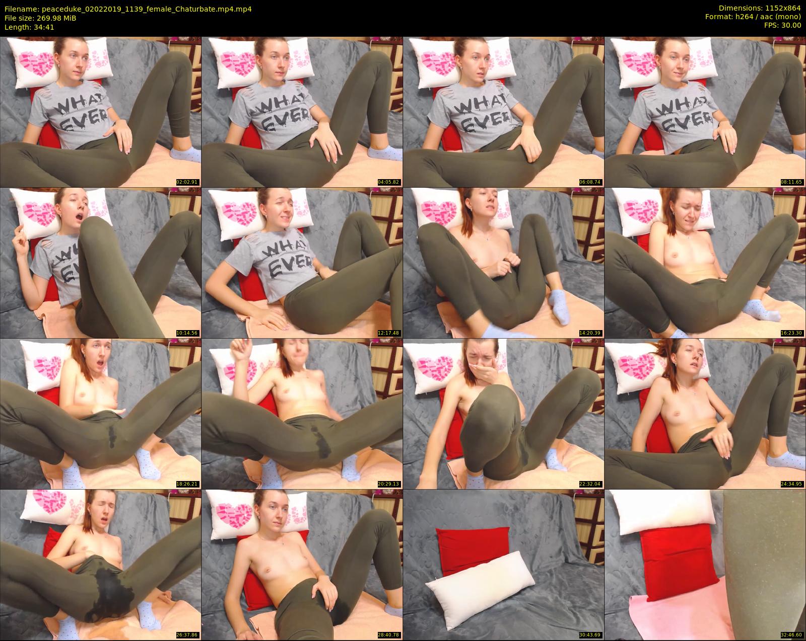 peaceduke — 35 minute Chaturbate female cam show recording, 720p, Feb 2, 2019