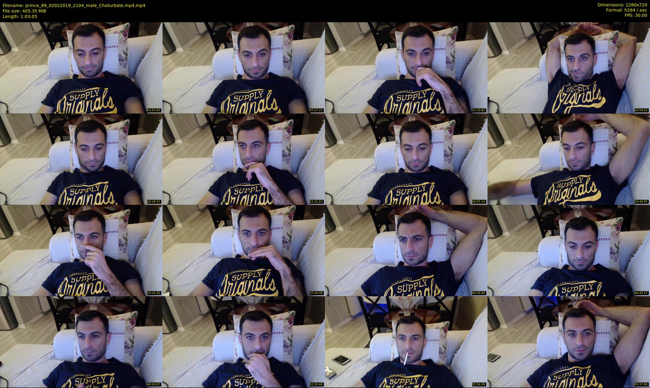 prince_89 — 64 minute Chaturbate male cam show recording, 720p, Feb 2, 2019