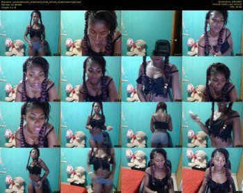 sexyhotblack21 — 13 minute Chaturbate female cam show recording, 480p, Feb 3, 2019